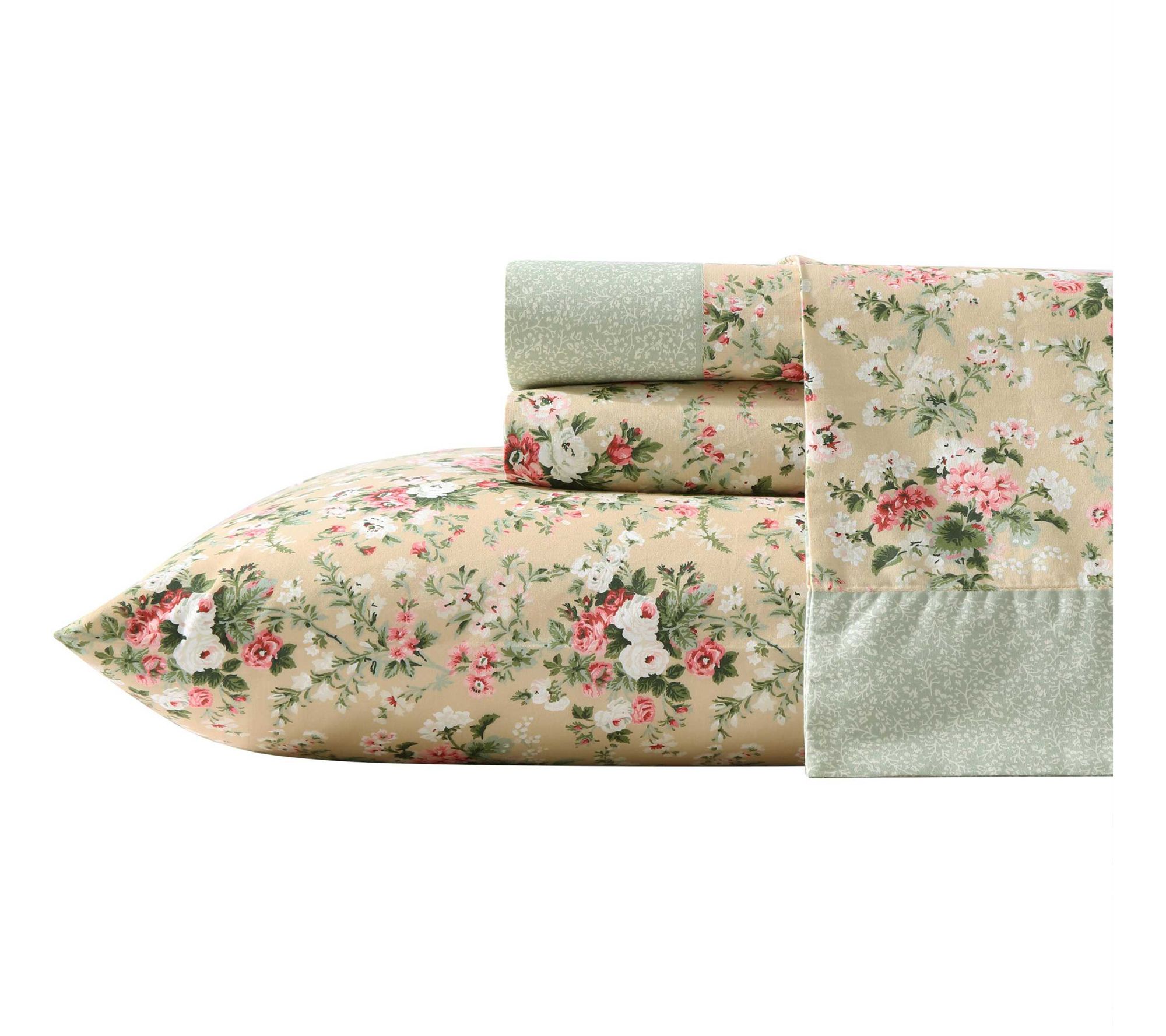 Laura Ashley Serene Dream Queen Sheet Set