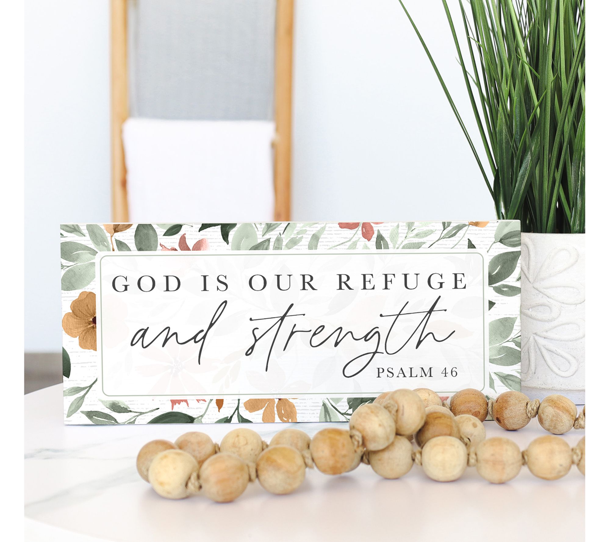 Sincere Surroundings 12" Refuge And Strength Inspire Board
