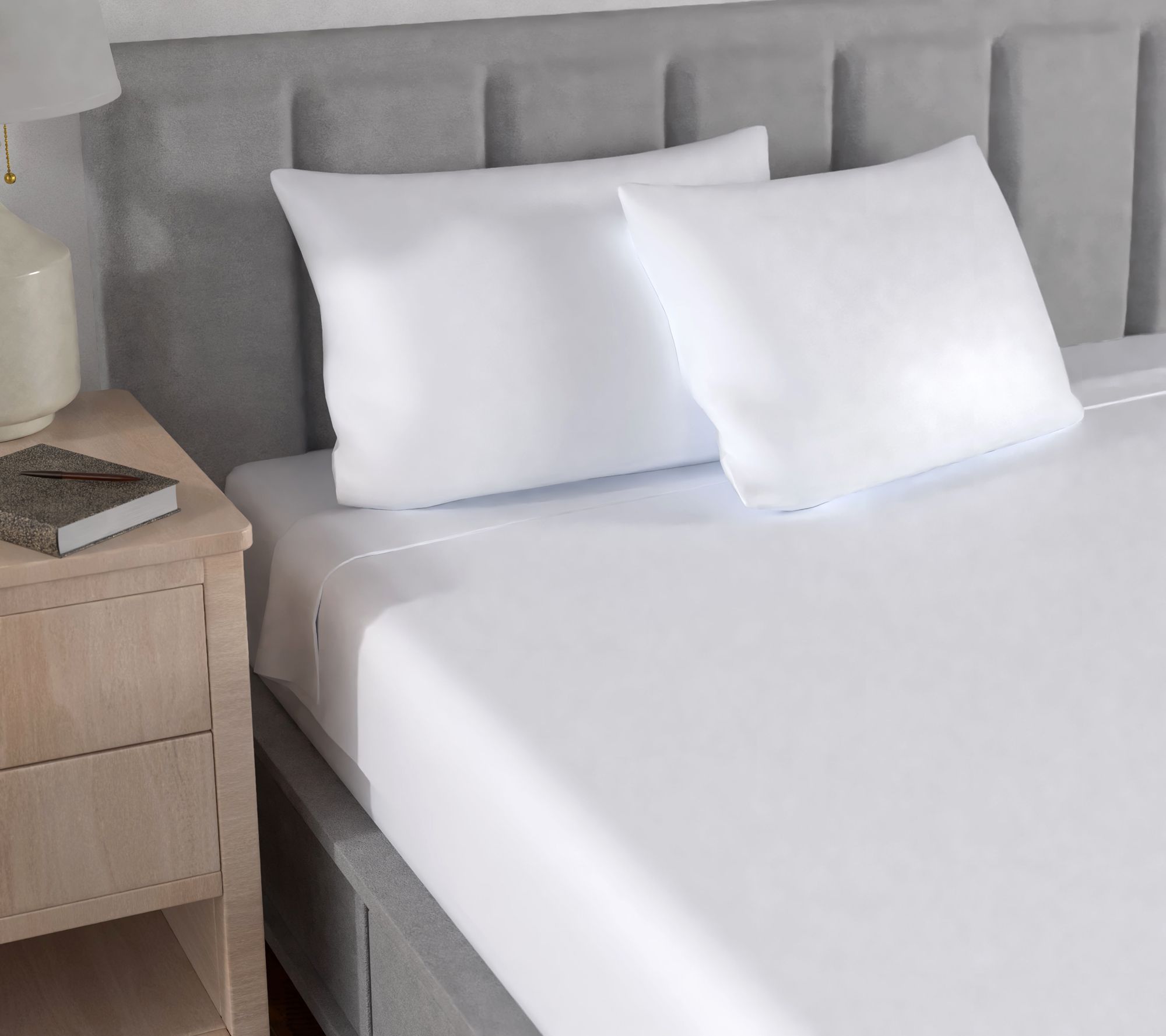 Martha Stewart 300TC 100% Cotton Sateen Sheet Set - Twin XL