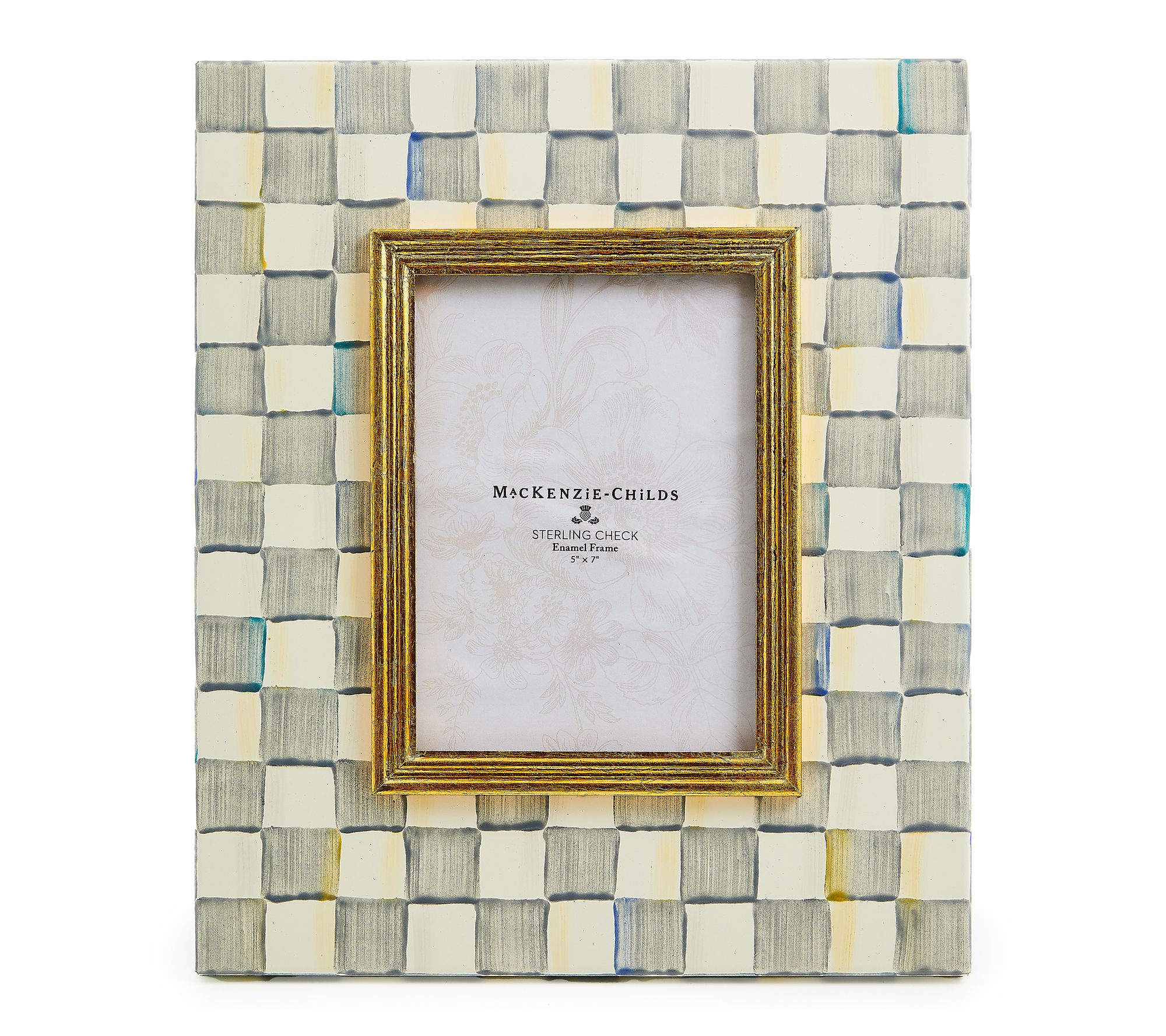 MacKenzie-Childs Check 5" x 7" Frame
