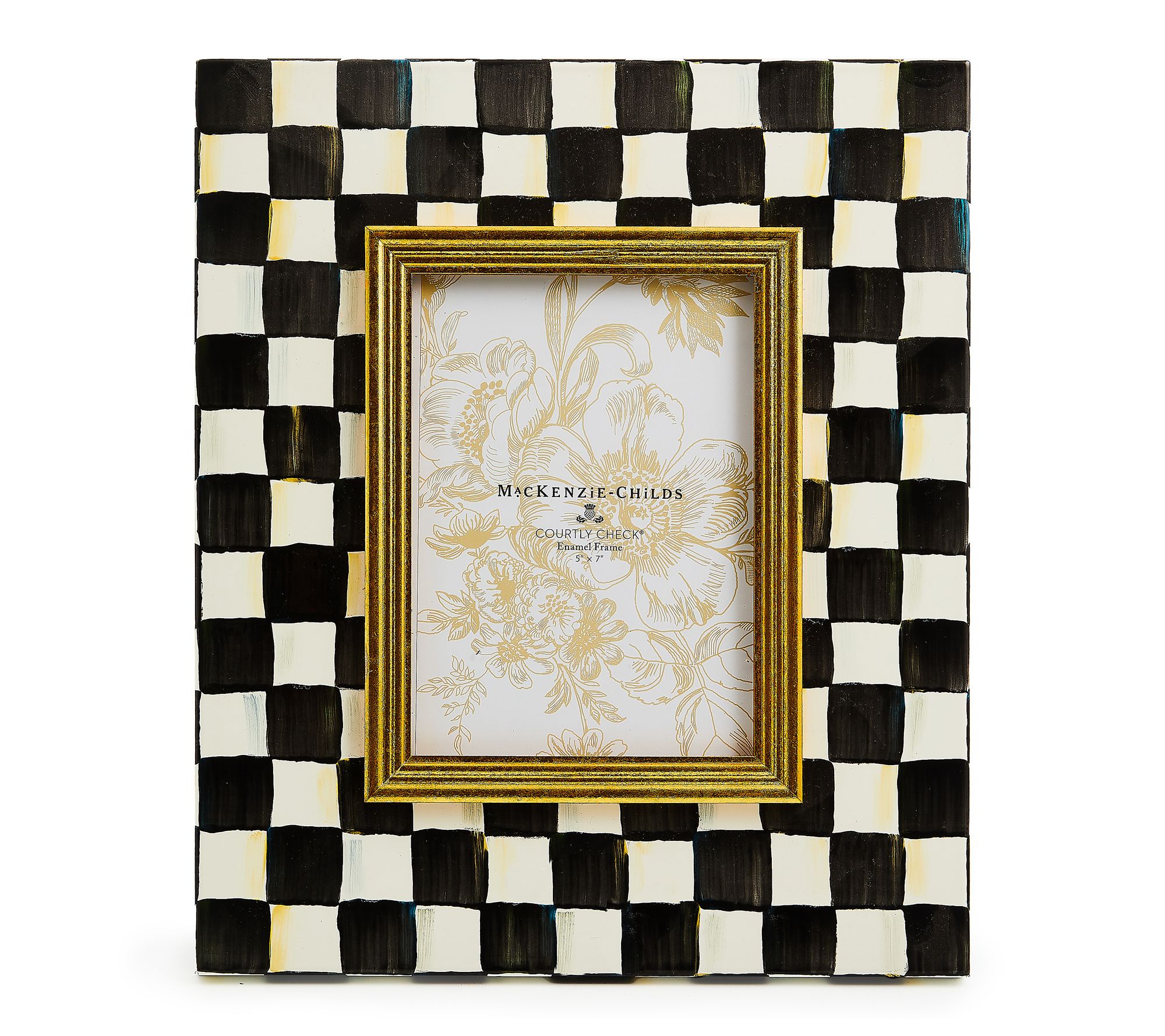 MacKenzie-Childs Check 5" x 7" Frame