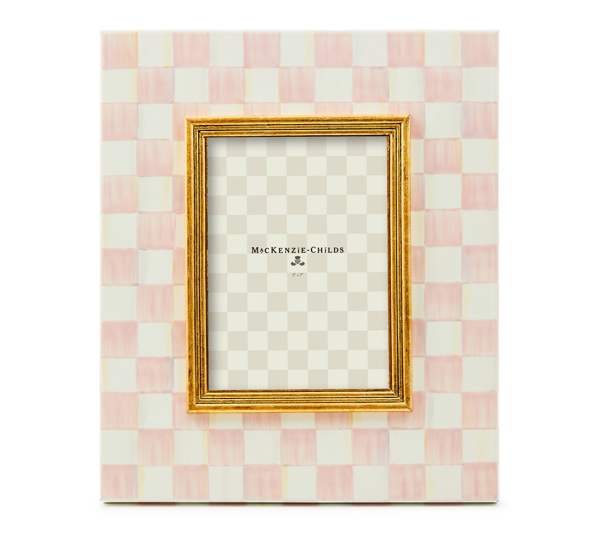 MacKenzie-Childs Check 5" x 7" Frame