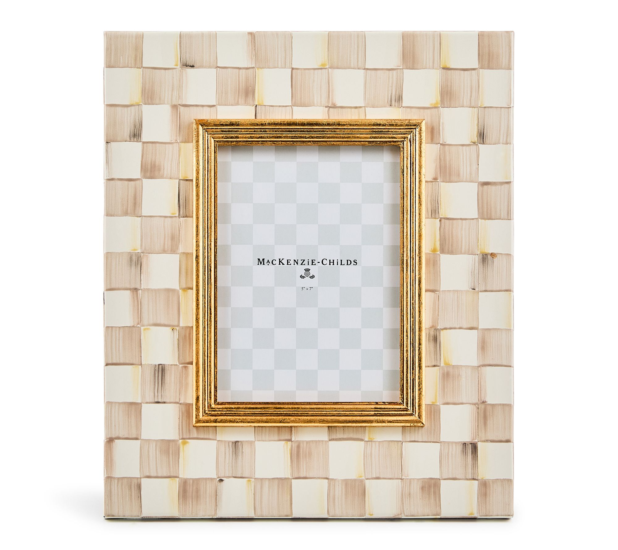 MacKenzie-Childs Check 5" x 7" Frame