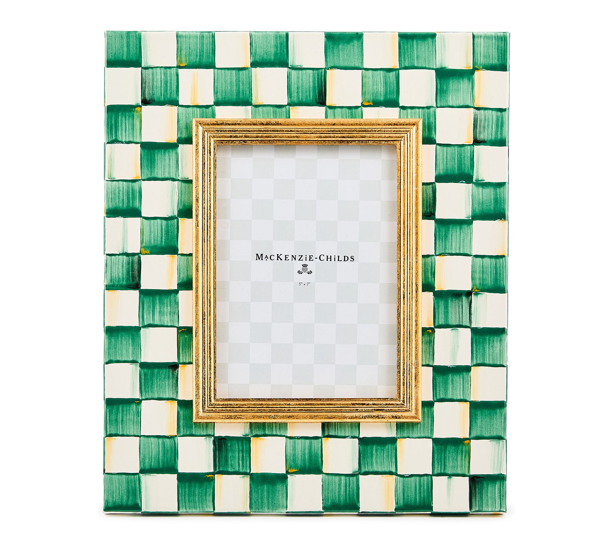 MacKenzie-Childs Check 5" x 7" Frame