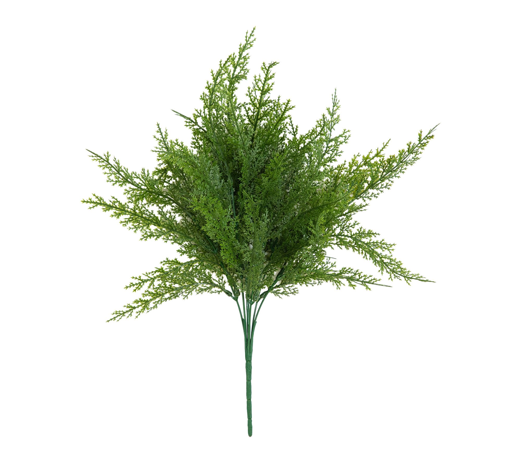 15-in UV Cedar Bush Plant - Set of 4 by Nearly Natural