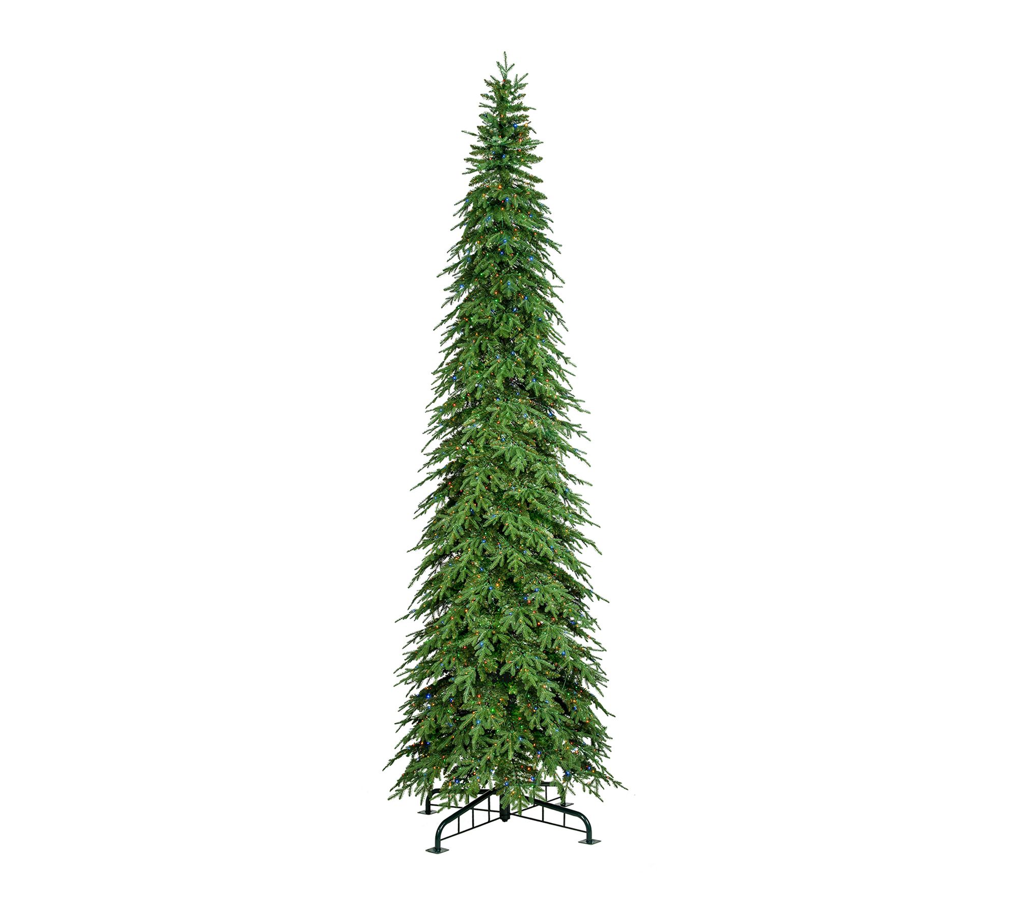 Glitzhome 15ft Pre-Lit Green Spruce Artificial Christmas Tree