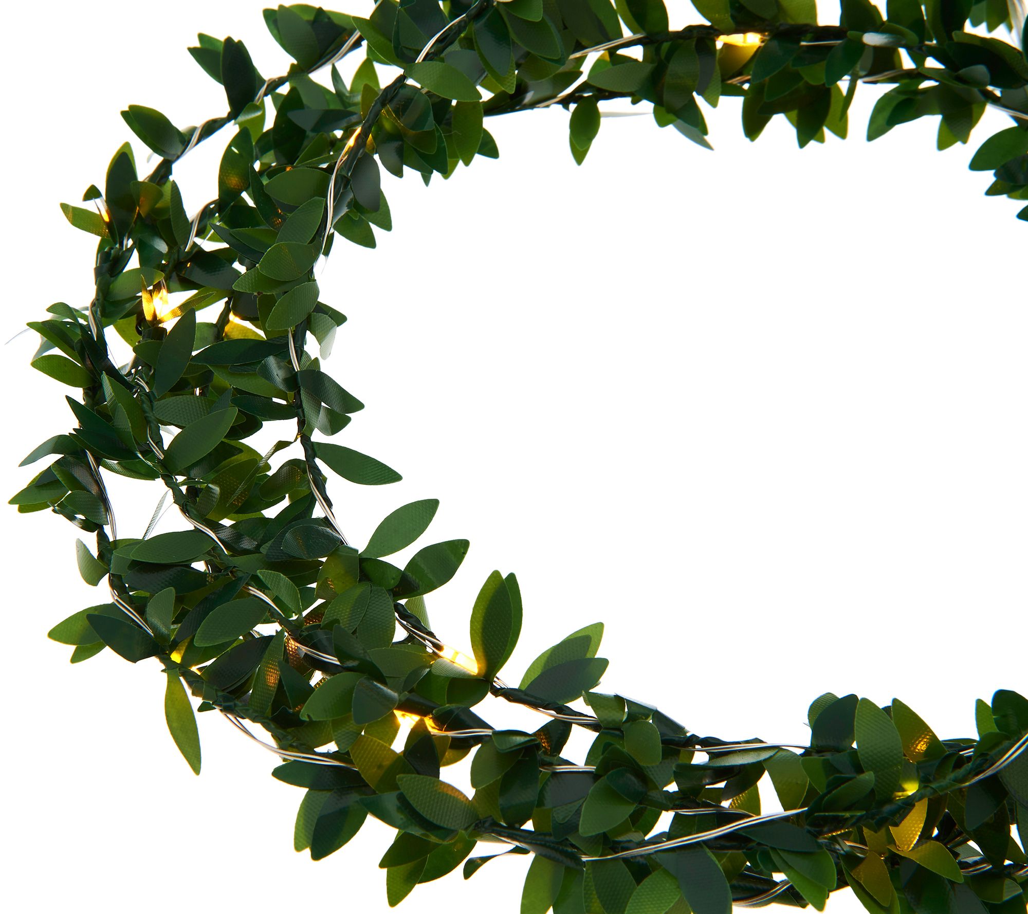 Kringle Express S/2 Boxwood Vine Fairy Micro Light Strands w/Timer ...