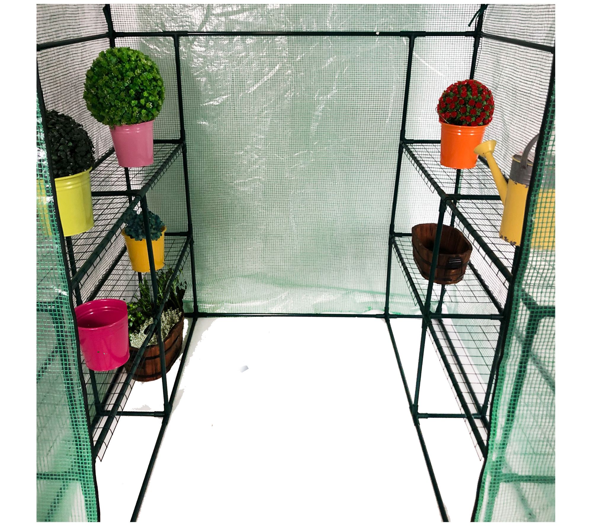 Backyard Expressions 76" X 56" WalkIn Greenhouse with Bag