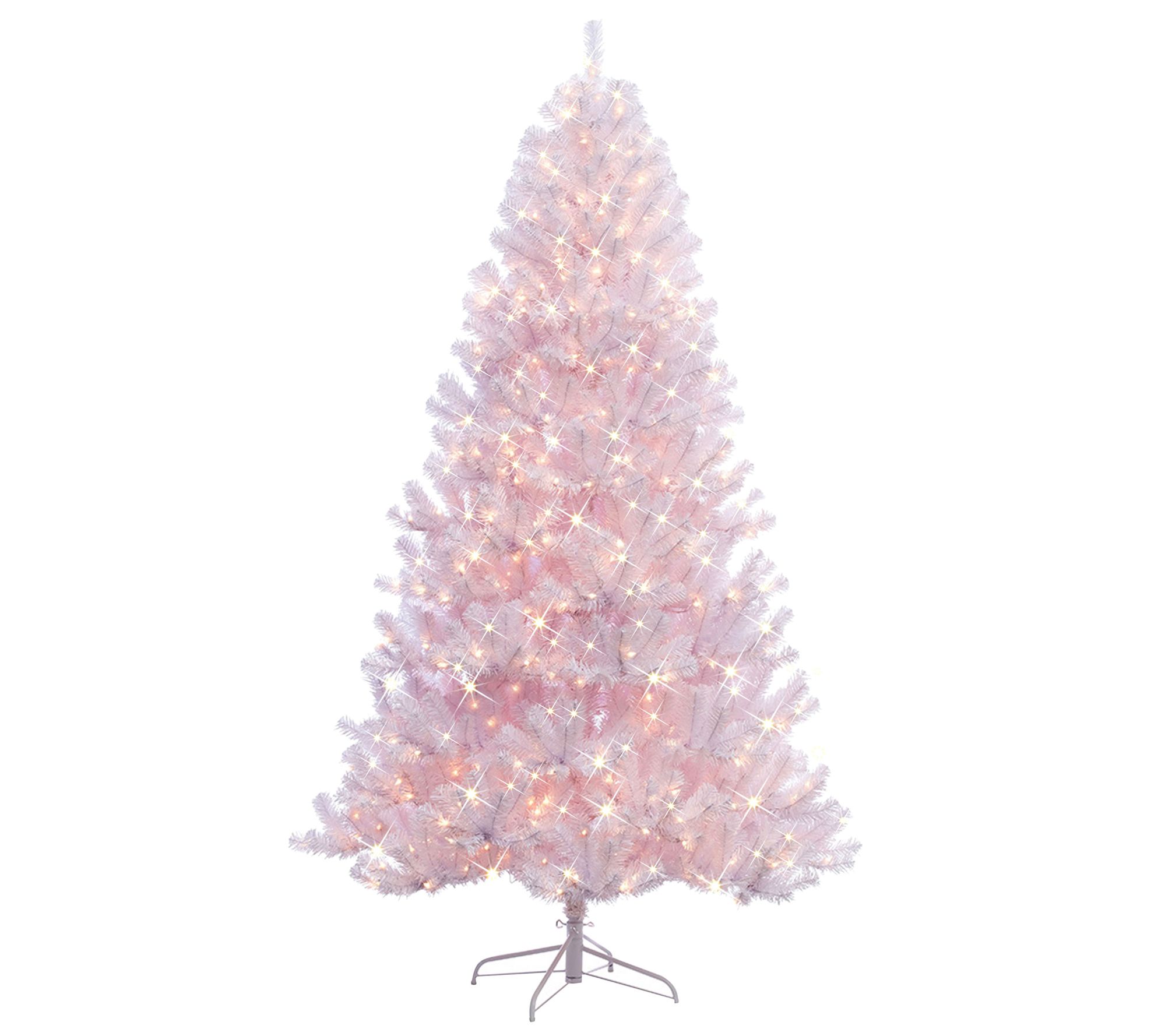 Puleo 7.5' Pre-Lit White Northern Fir ChristmasTree