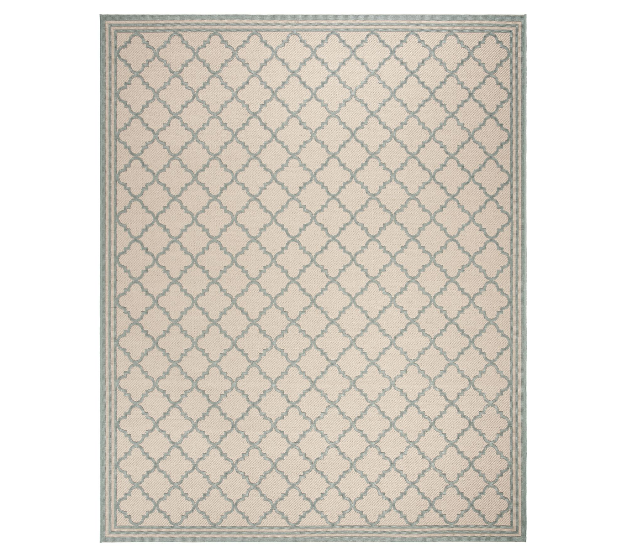 Beach House 121 Collection 9' x 12' Outdoor Rugby Valerie