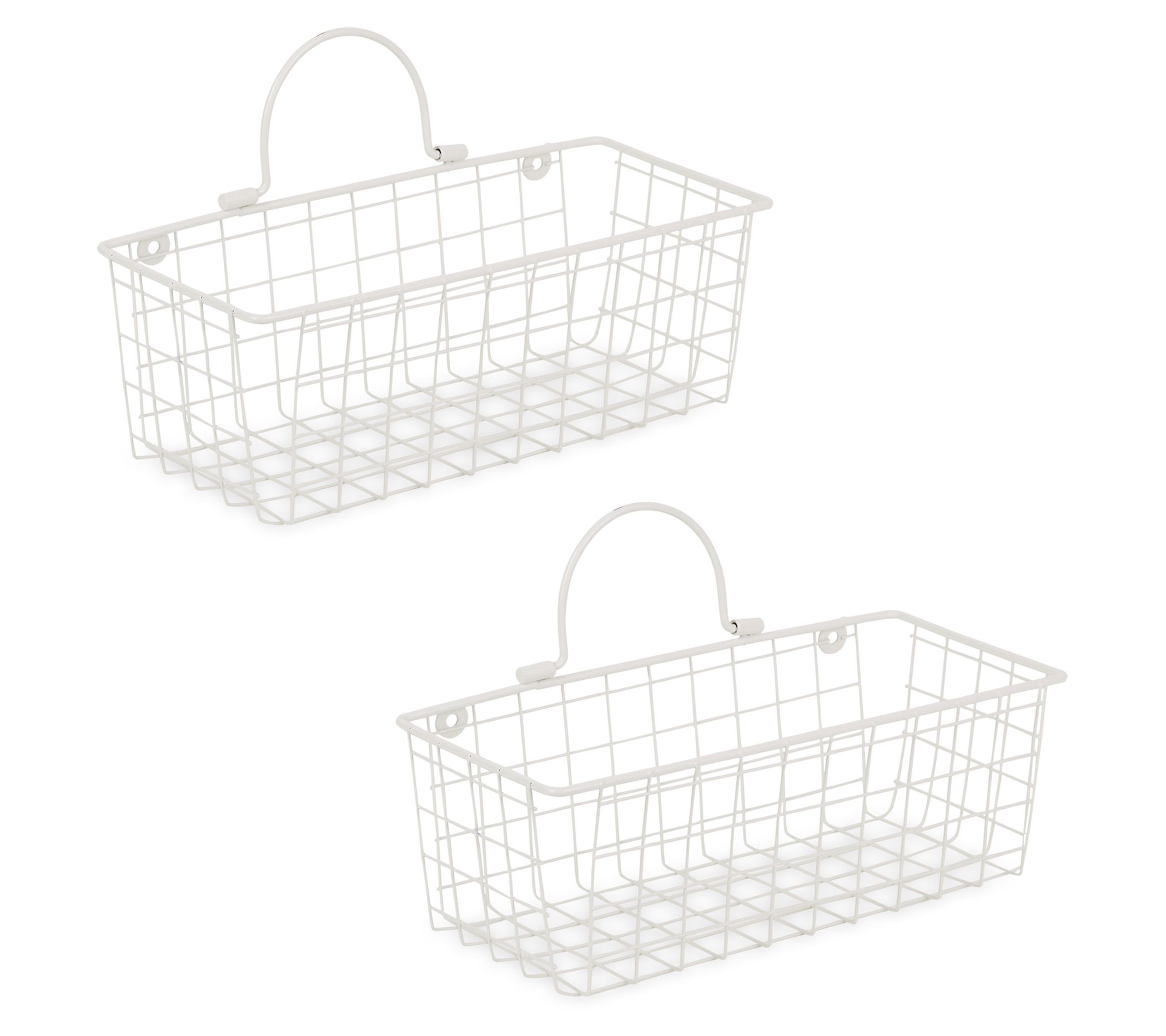 Design Imports Set/2 Small Wire Wall Basket
