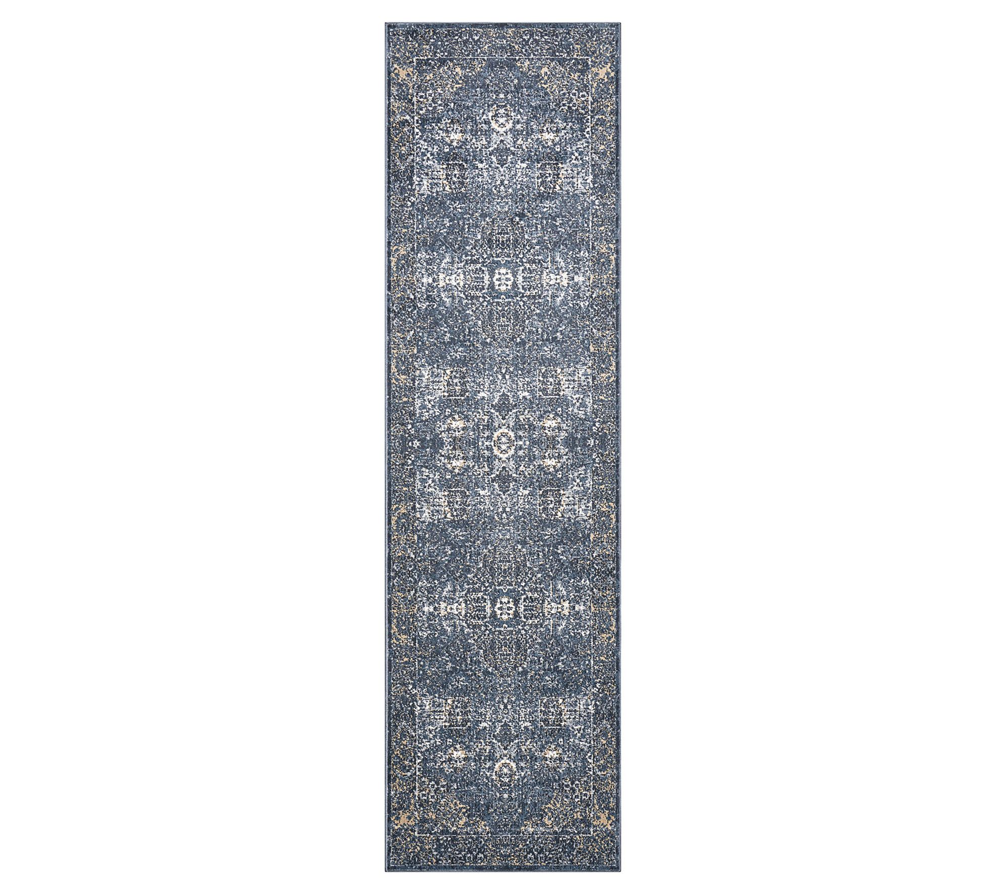 Colonial Mills Twilight 2' x 10' Wool Blend Braided Runner 