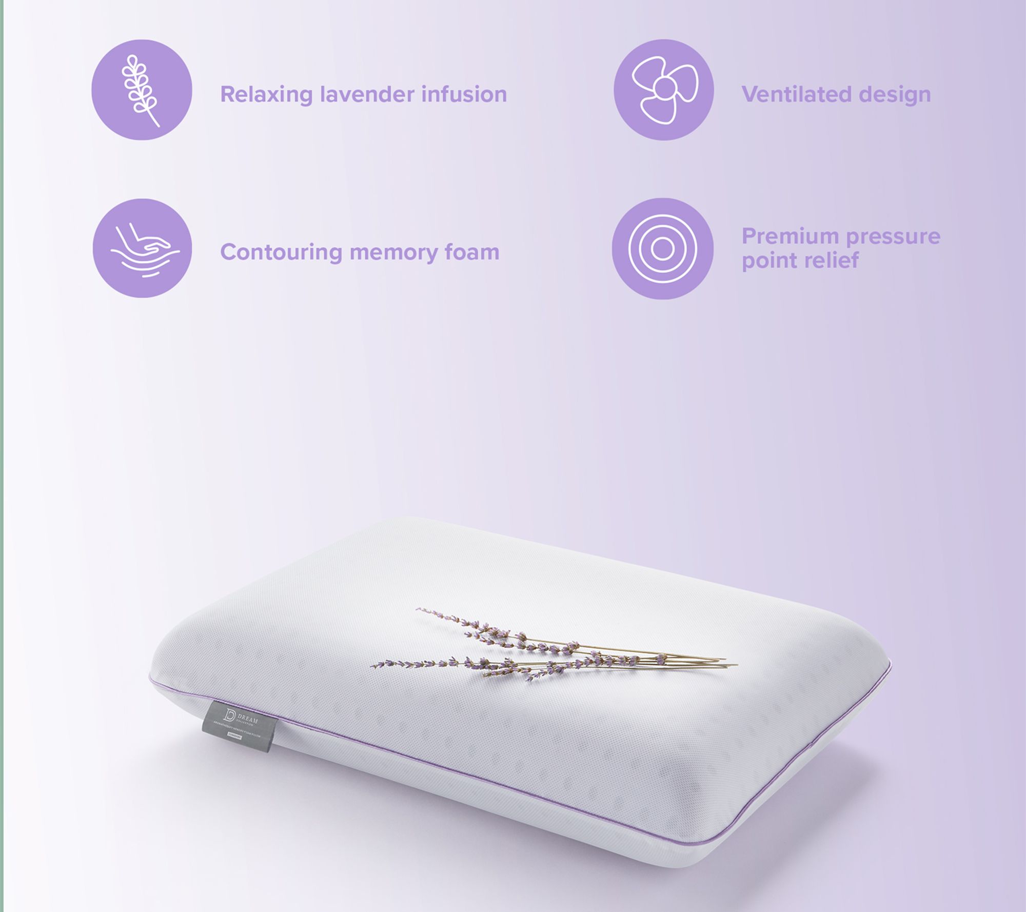 Aromatherapy Memory Foam Pillows - Scented & Infusions
