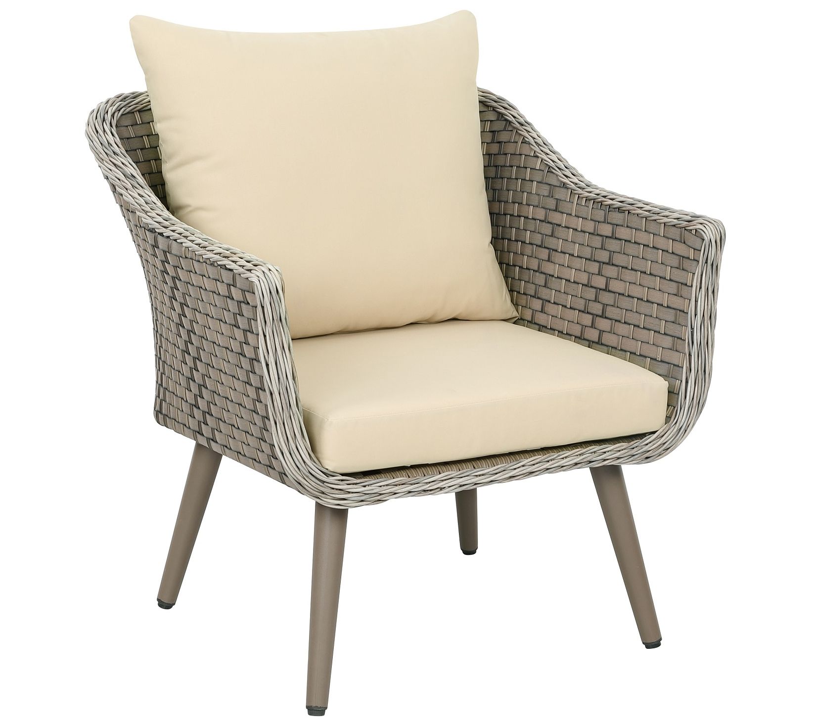 Linon Home Decor Monty 3Pc Outdoor Patio Set W/Cushions