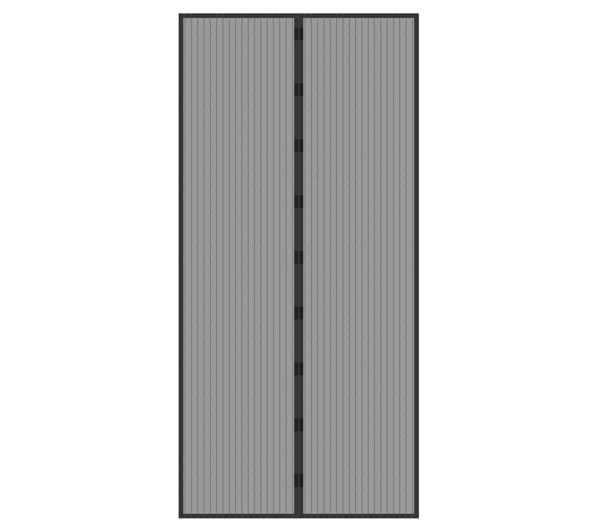 Pure Garden Magnetic Screen Door Curtains Mesh
