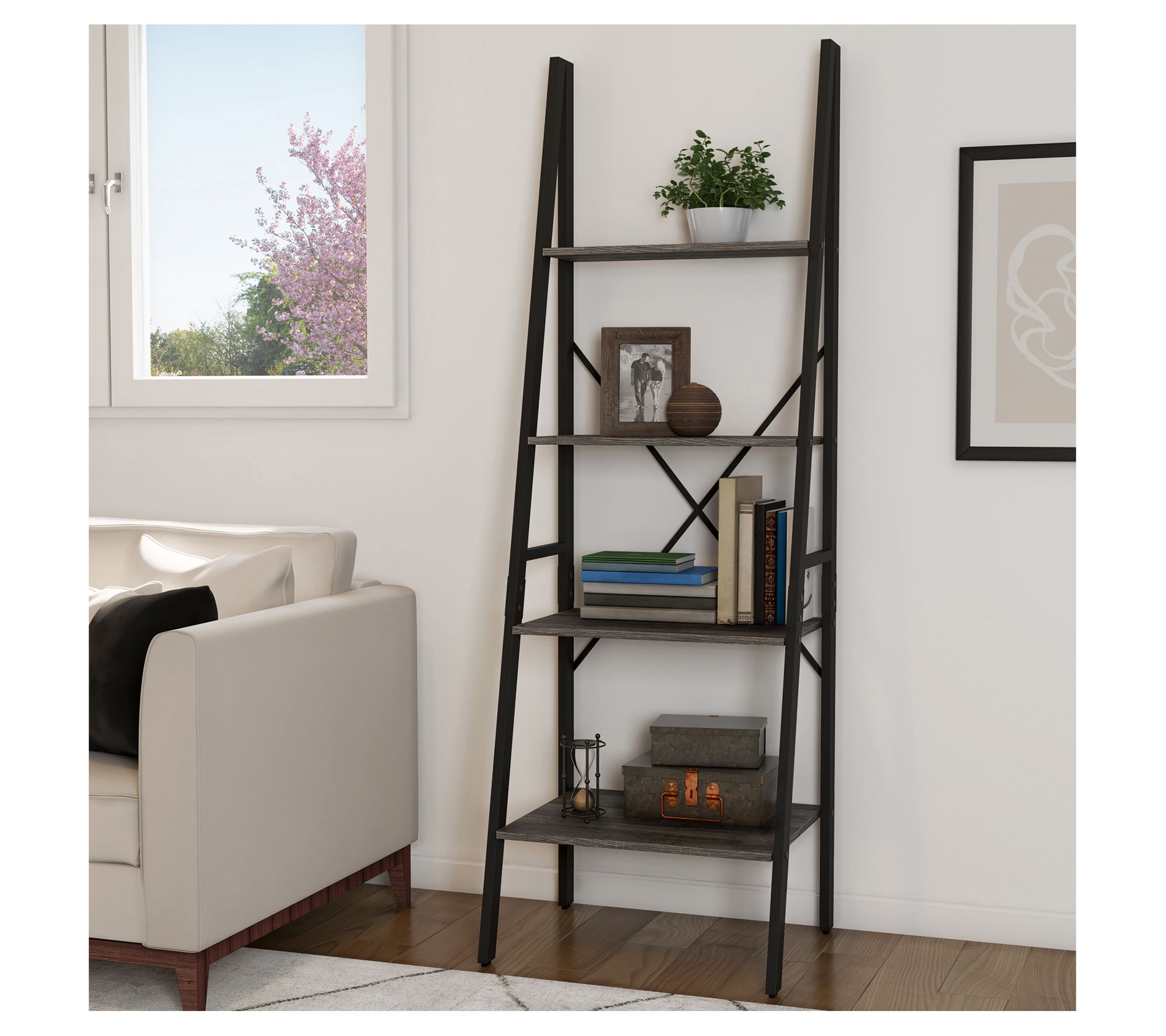 4 tier 2024 ladder bookshelf