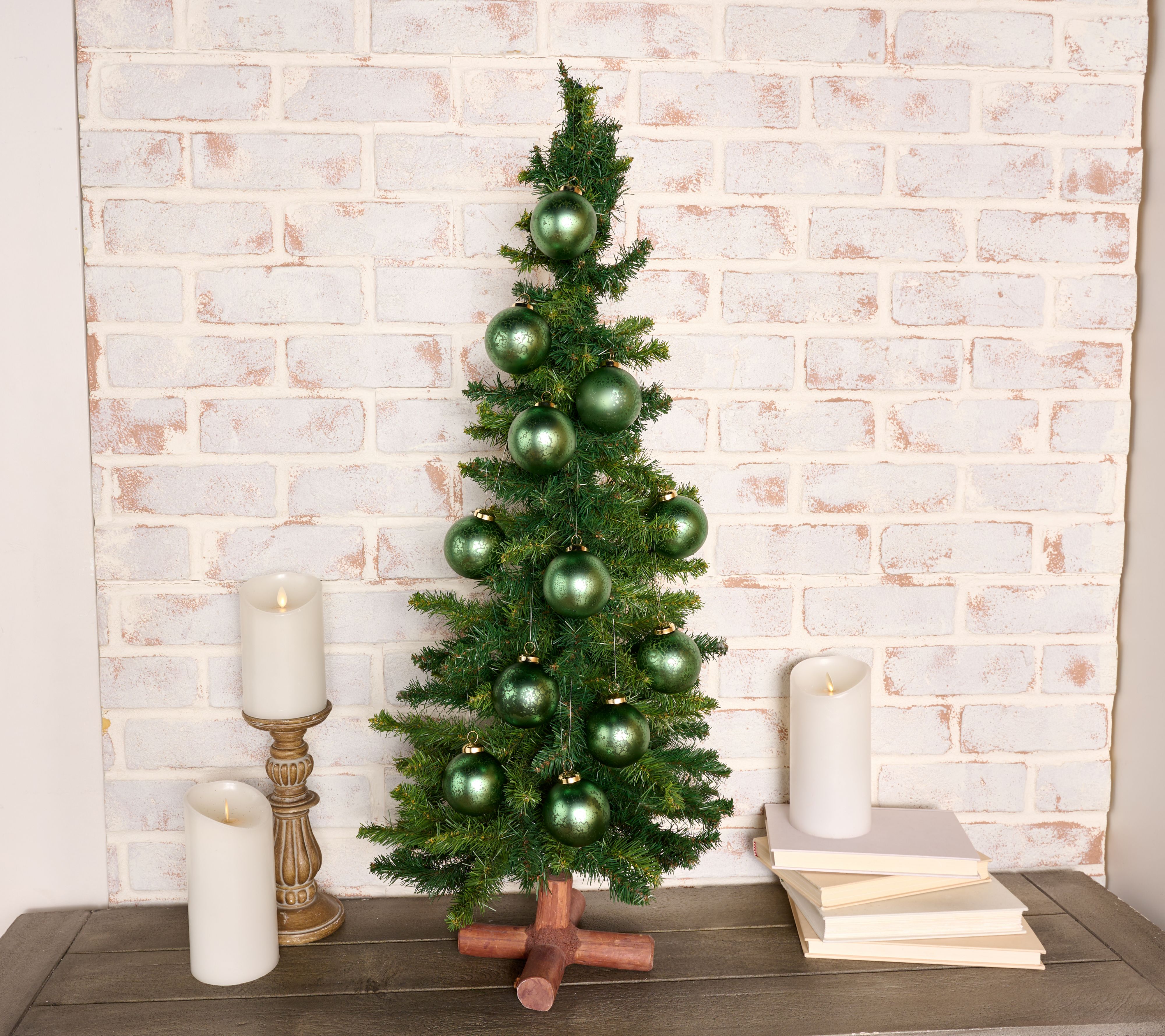 Simply Stunning (12) Mini Mercury Glass Ornaments by Janine Graff