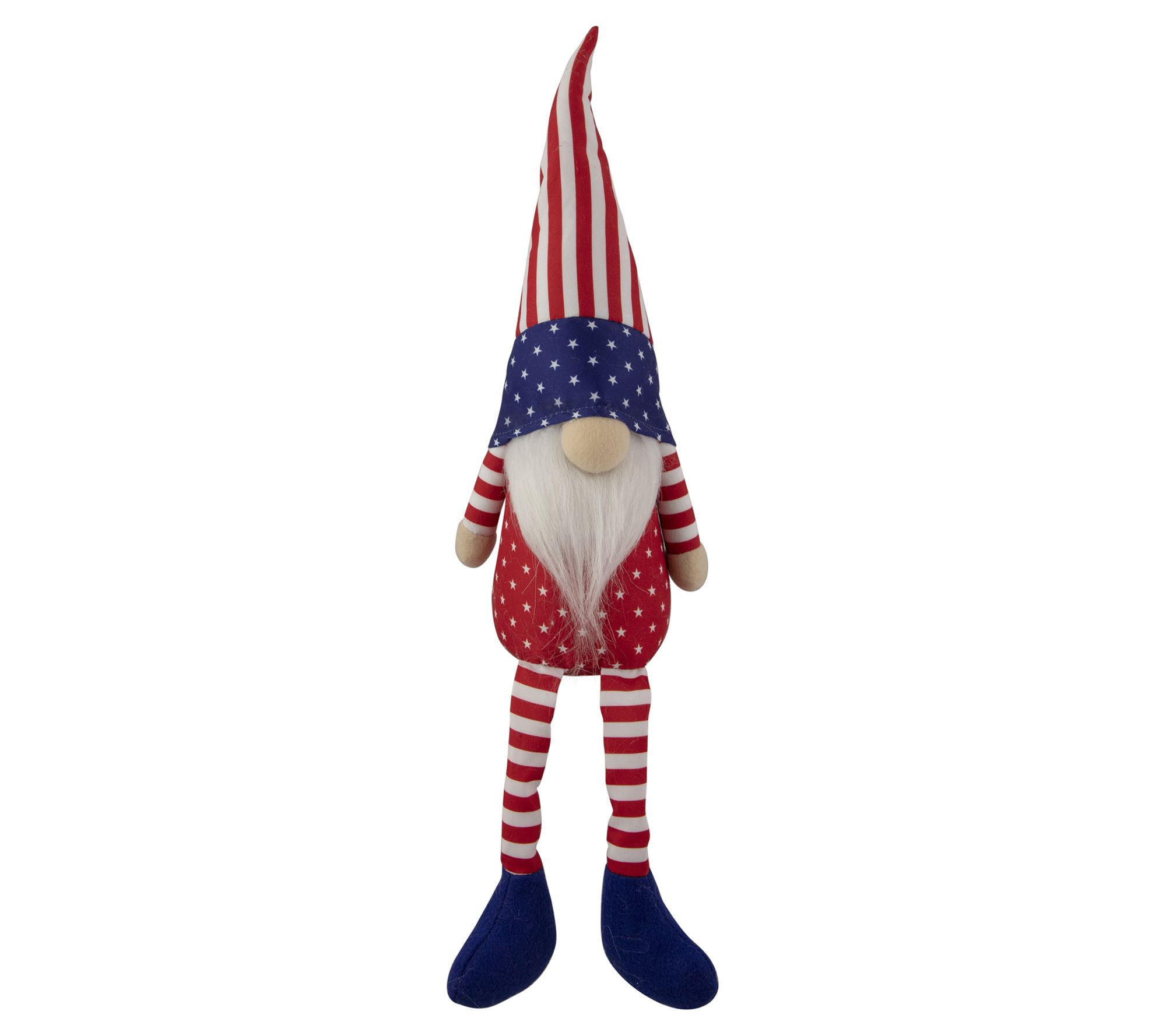 Northlight Sitting Patriotic Boy 4th of July Gnome