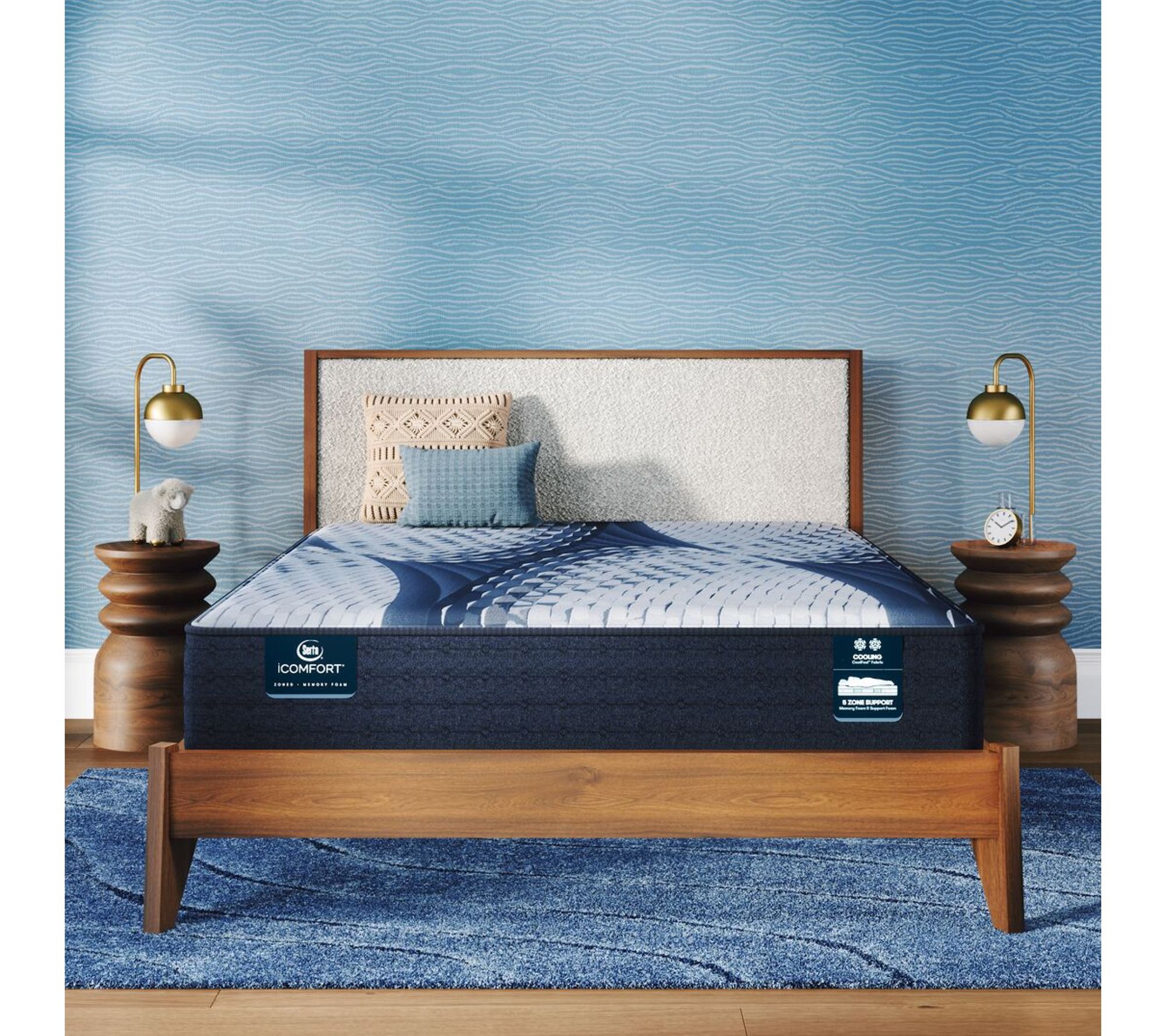 iComfort Elana 11.5" Memory Fo am Firm Mattres s -King
