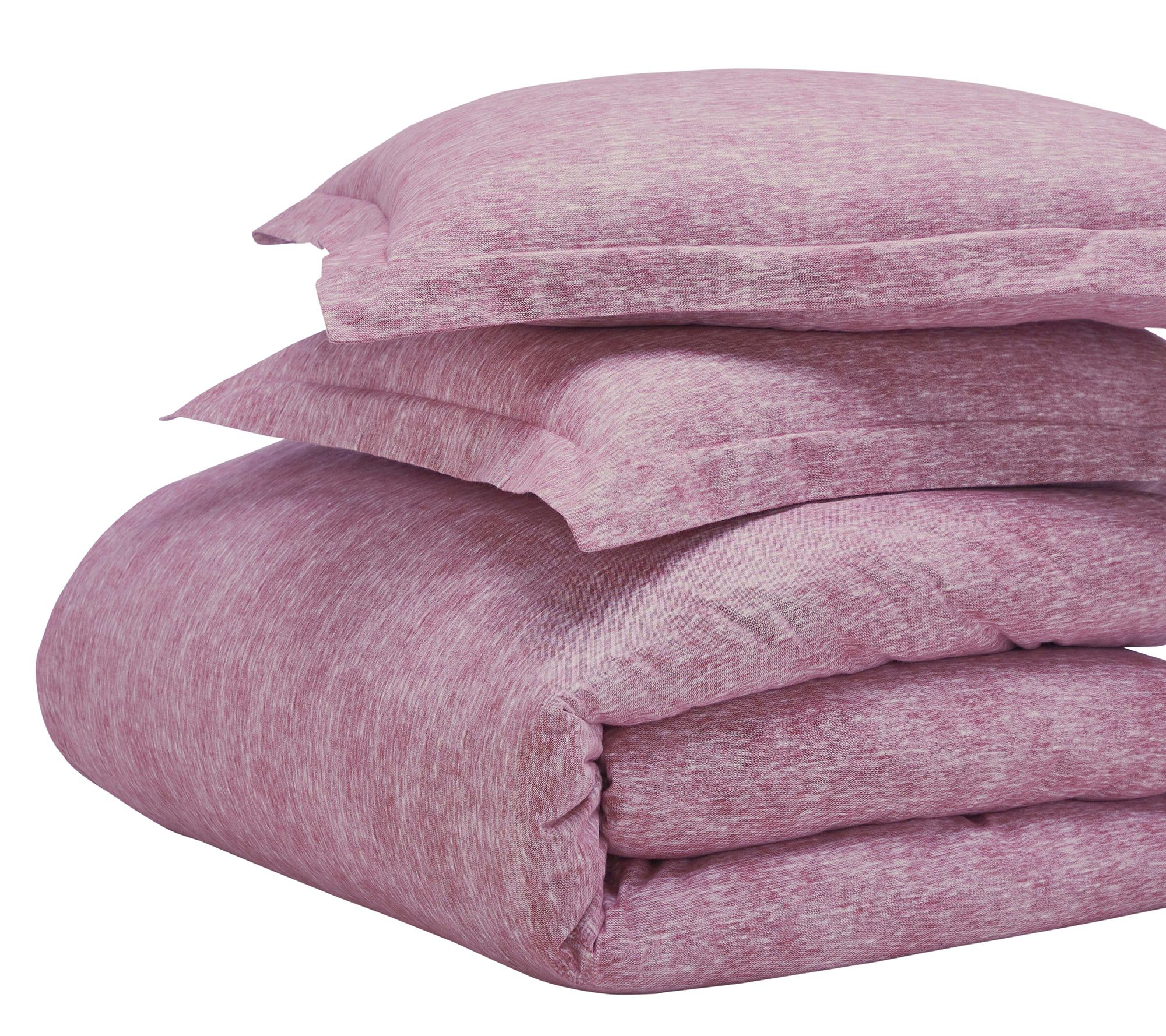 Superior Melange Flannel Cotton Duvet Cover Set-F/Q