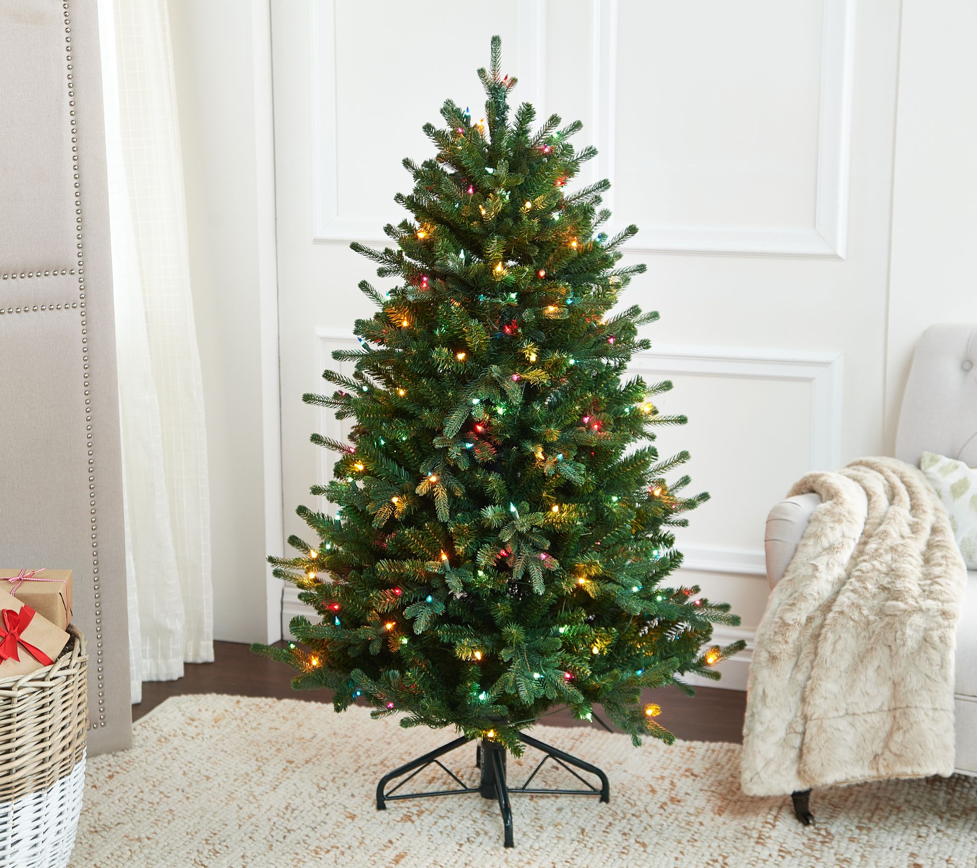 "As Is" Bethlehem Lights 5' Fresh Incandescent Tree