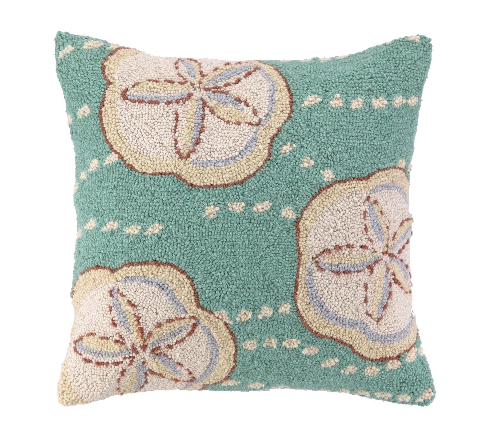 The Pillow Shoppe Sand Dollar Hook Pillow