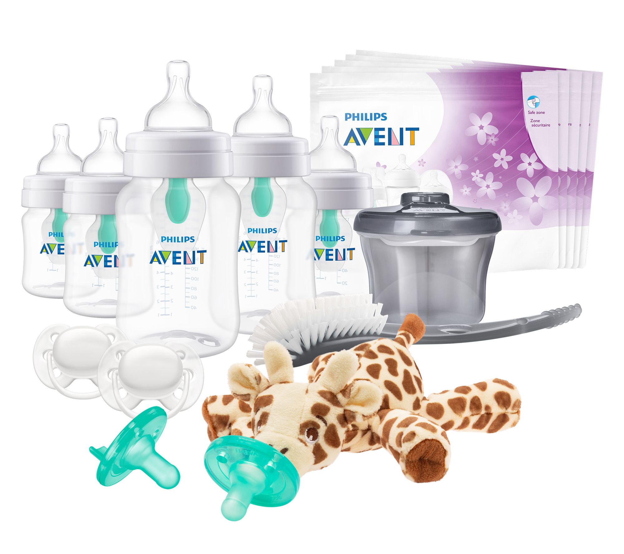 Philips Avent Anti-Colic Bottles w/ AirFree Vent Gift Set