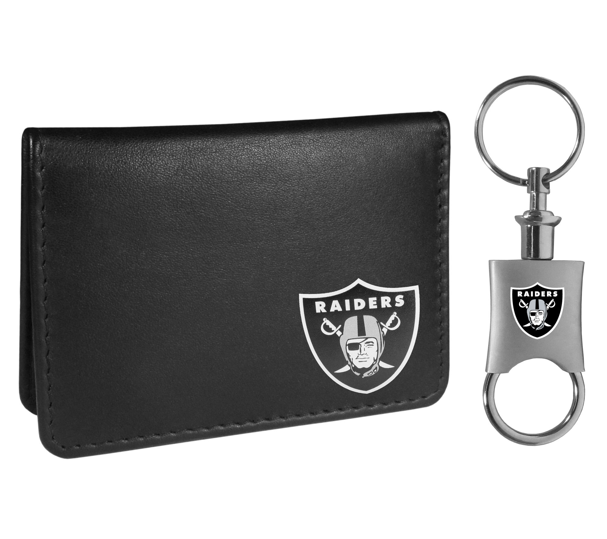 Siskiyou Sports NFL Weekend Bi-fold Wallet & Valet Key Chain