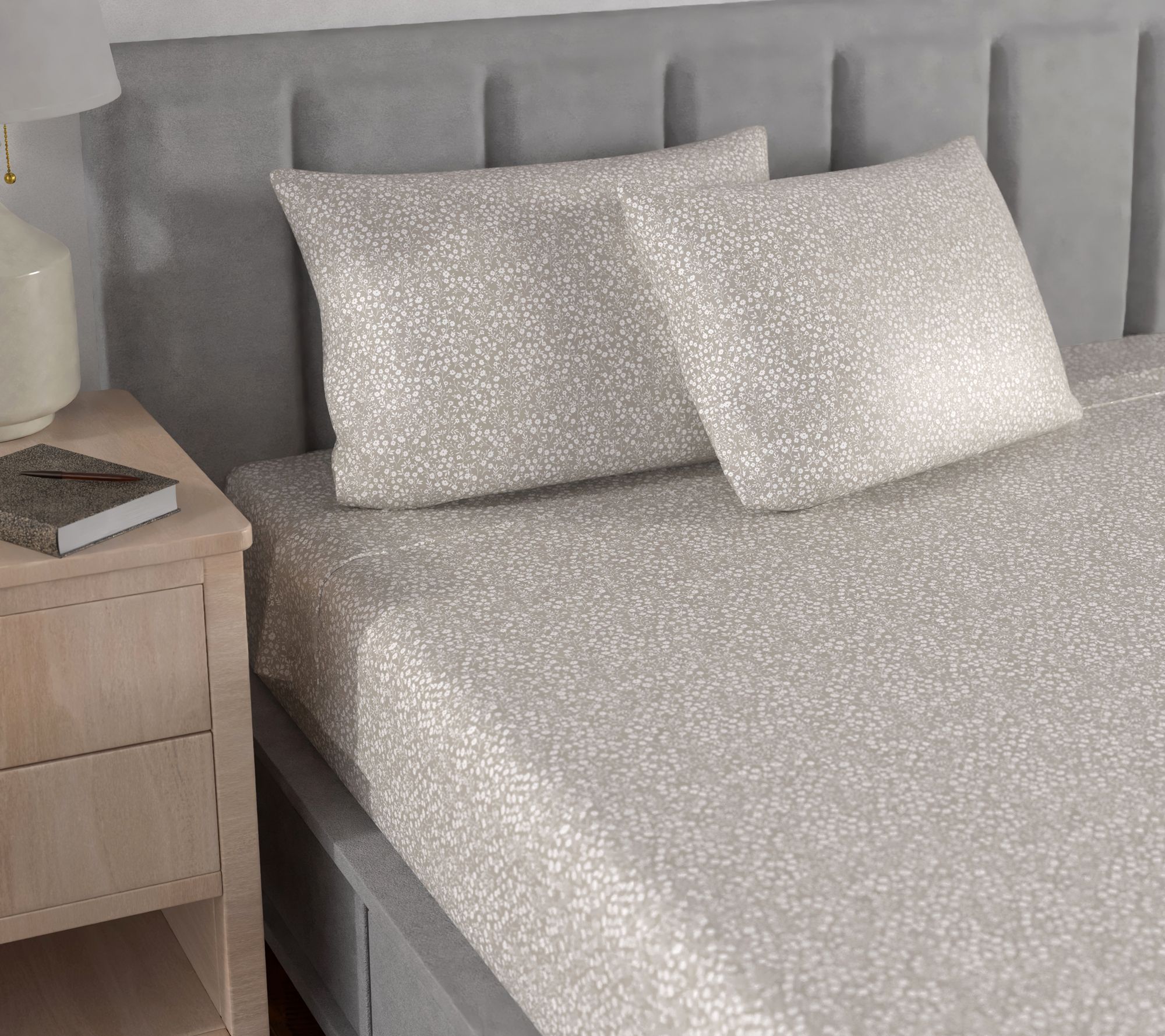 Martha Stewart 300TC 100% Cotton Sateen Sheet Set - Full