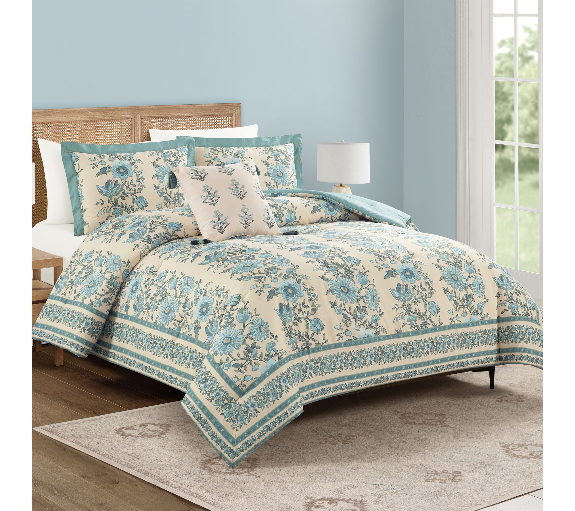 Spartina 449 Mystic Moss 3-Piece Full/Queen Comforter Set