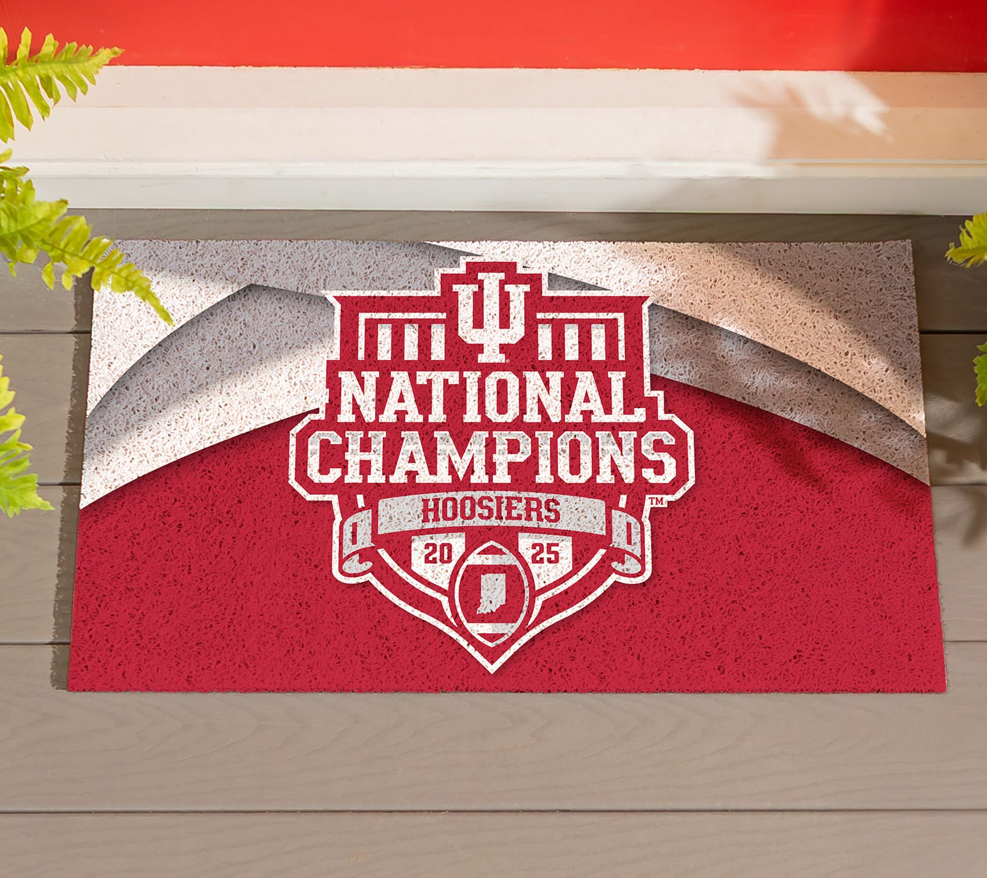 Evergreen Indiana Hoosiers 2025 National Champion Turf Doormat