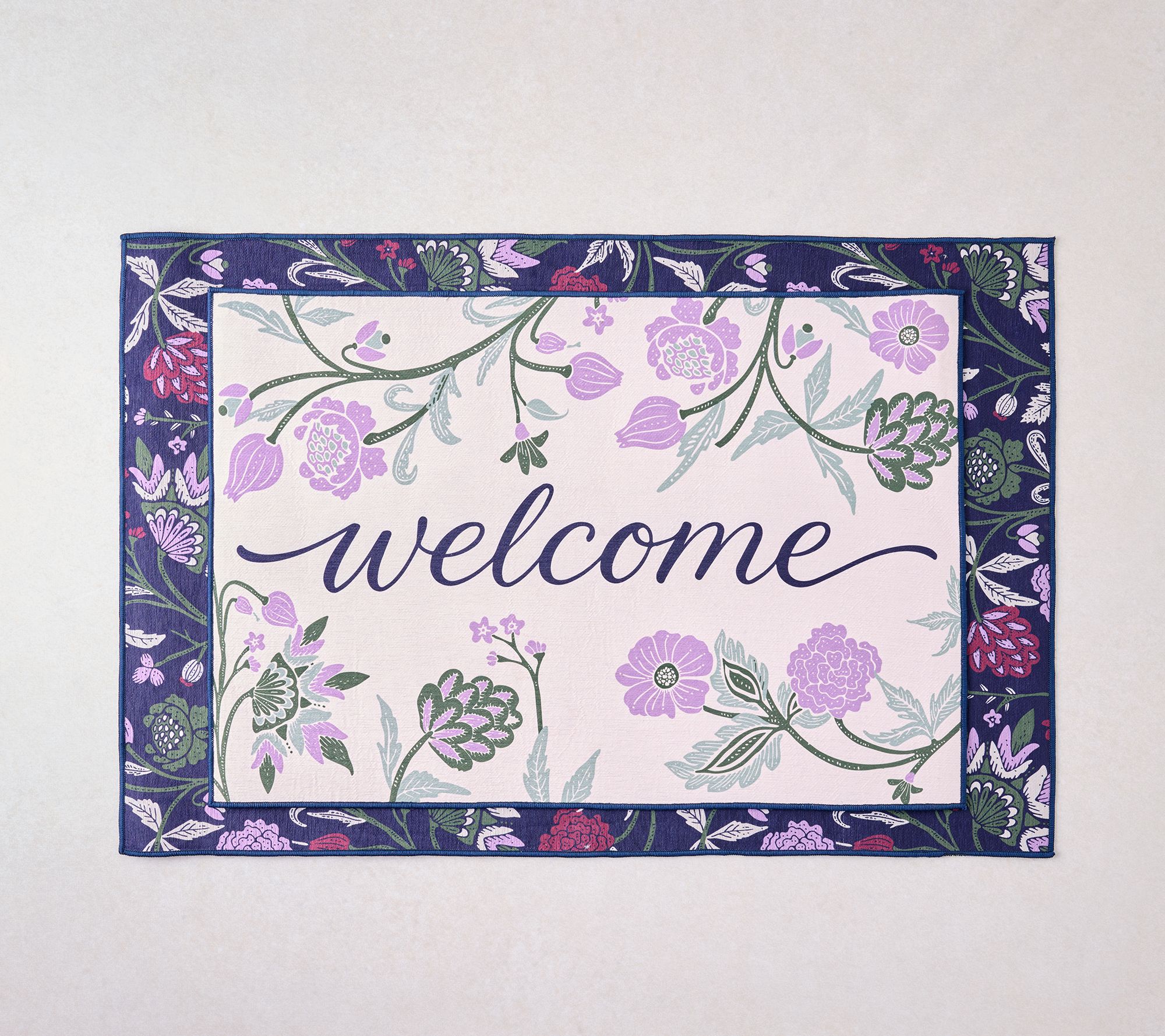 Indoor/Outdoor 2-Piece Layered Doormat by Kim Gravel