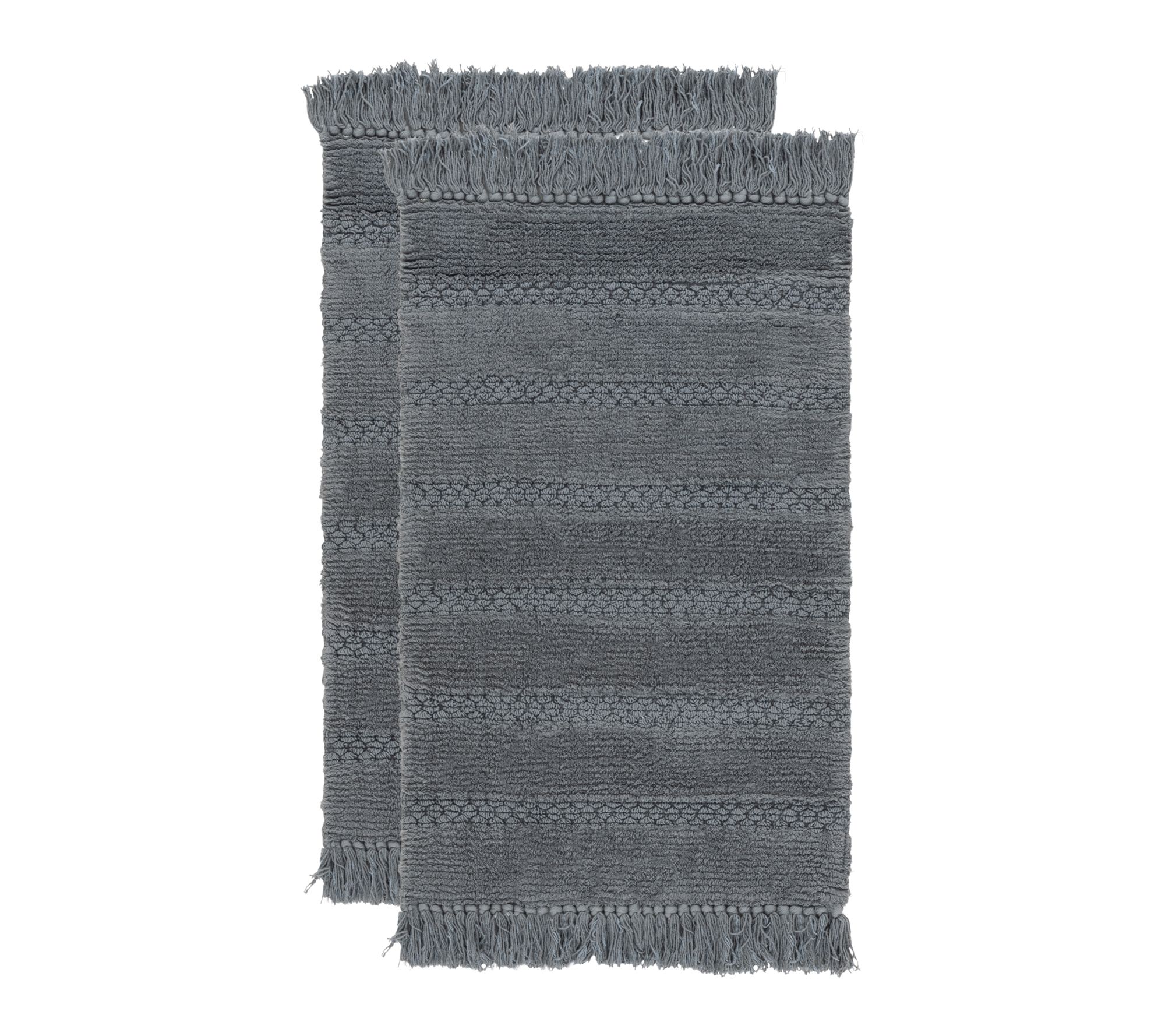 Safavieh Finn Fringe 1'-8" X 2'-8" Bathmat (Setof 2)