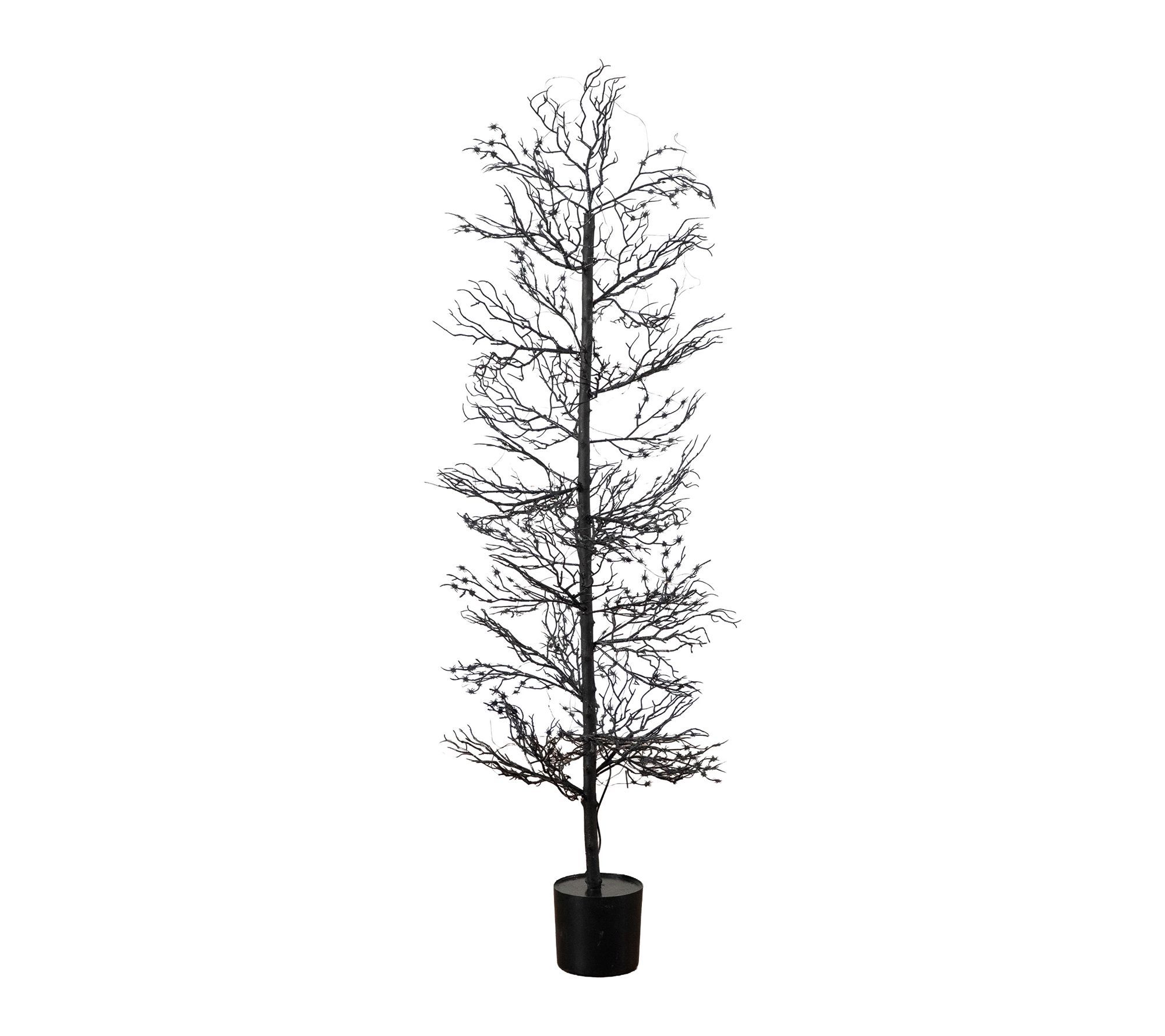 4-ft Halloween Spider Twig Tree by Nearly Natural
