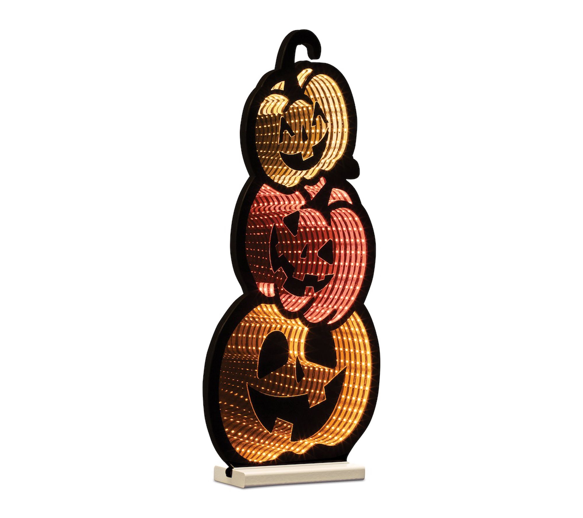 Melrose Triple Jack-o-Lantern Ekkolight 23"H