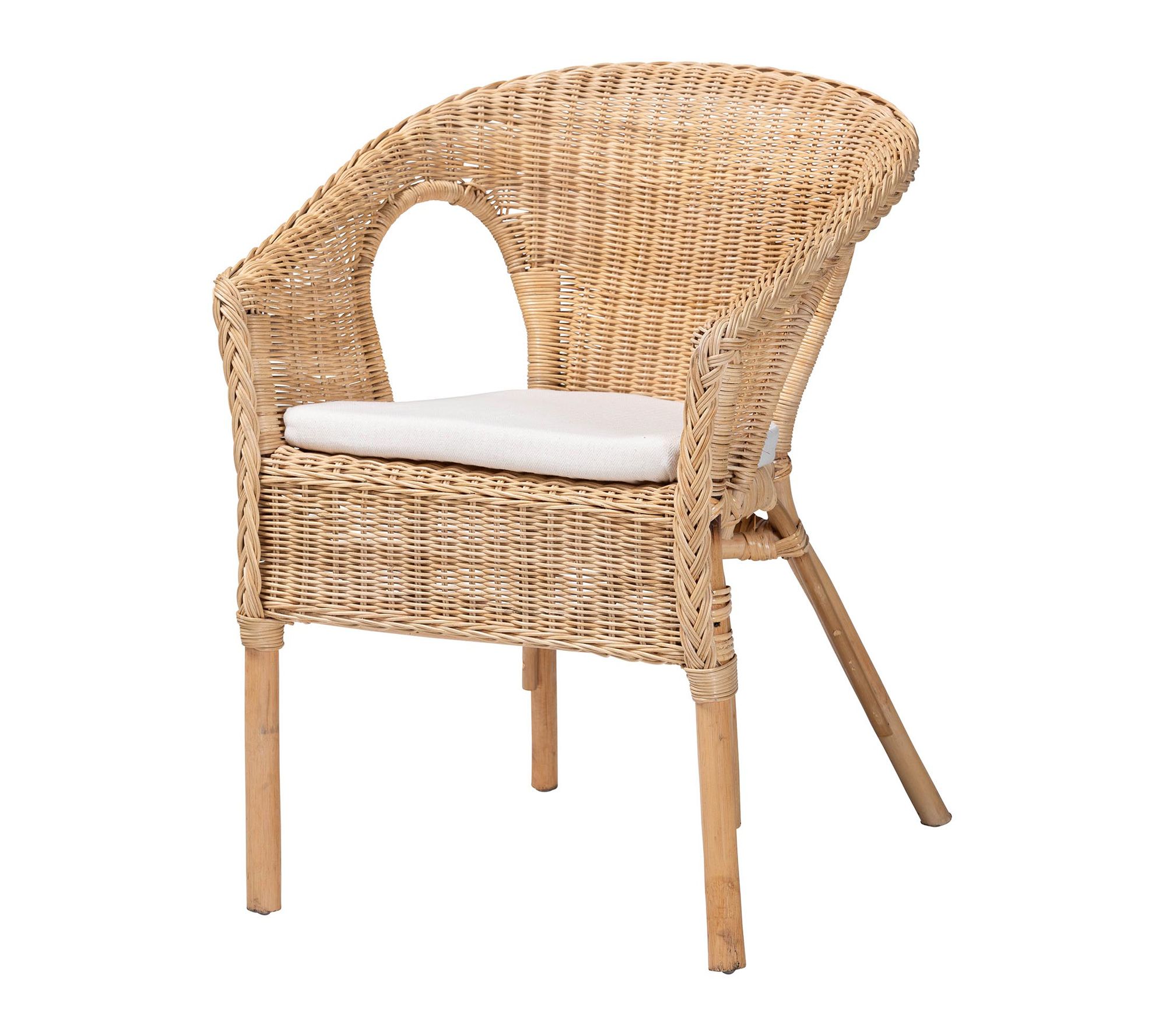 bali & pari Abbey Natural Rattan Dining Chair