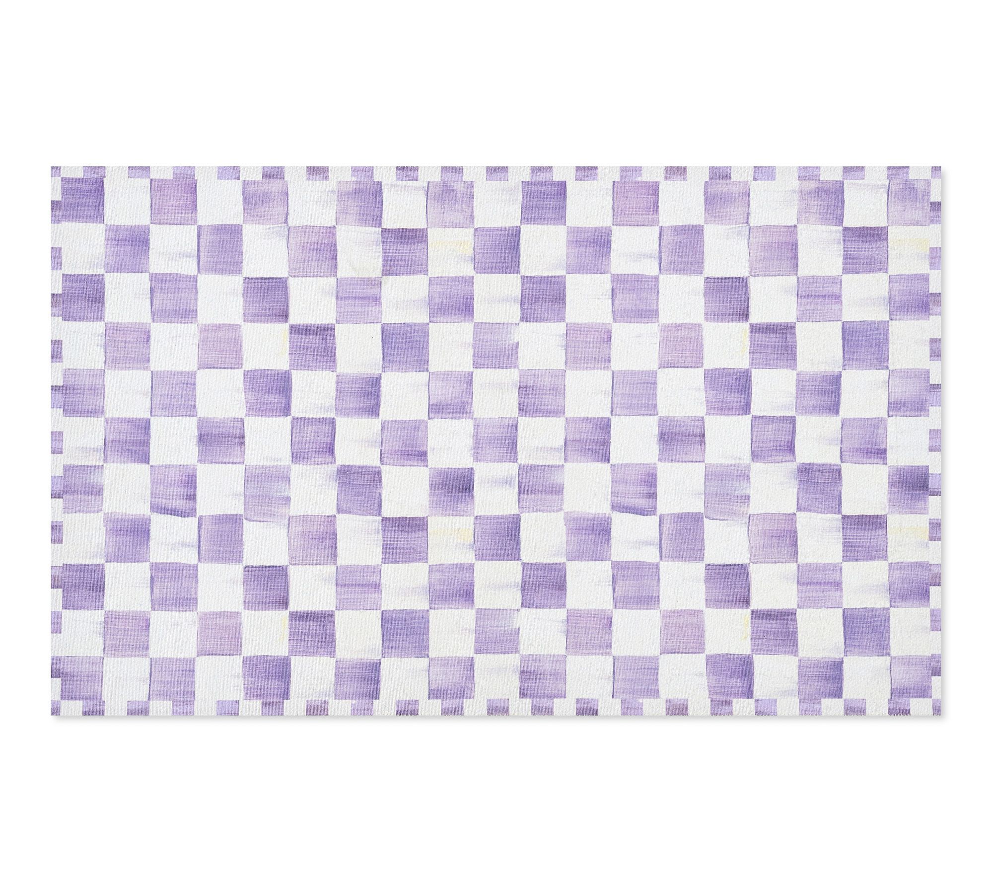 MacKenzie -Childs Checkered 3' x 5' Washable Rug