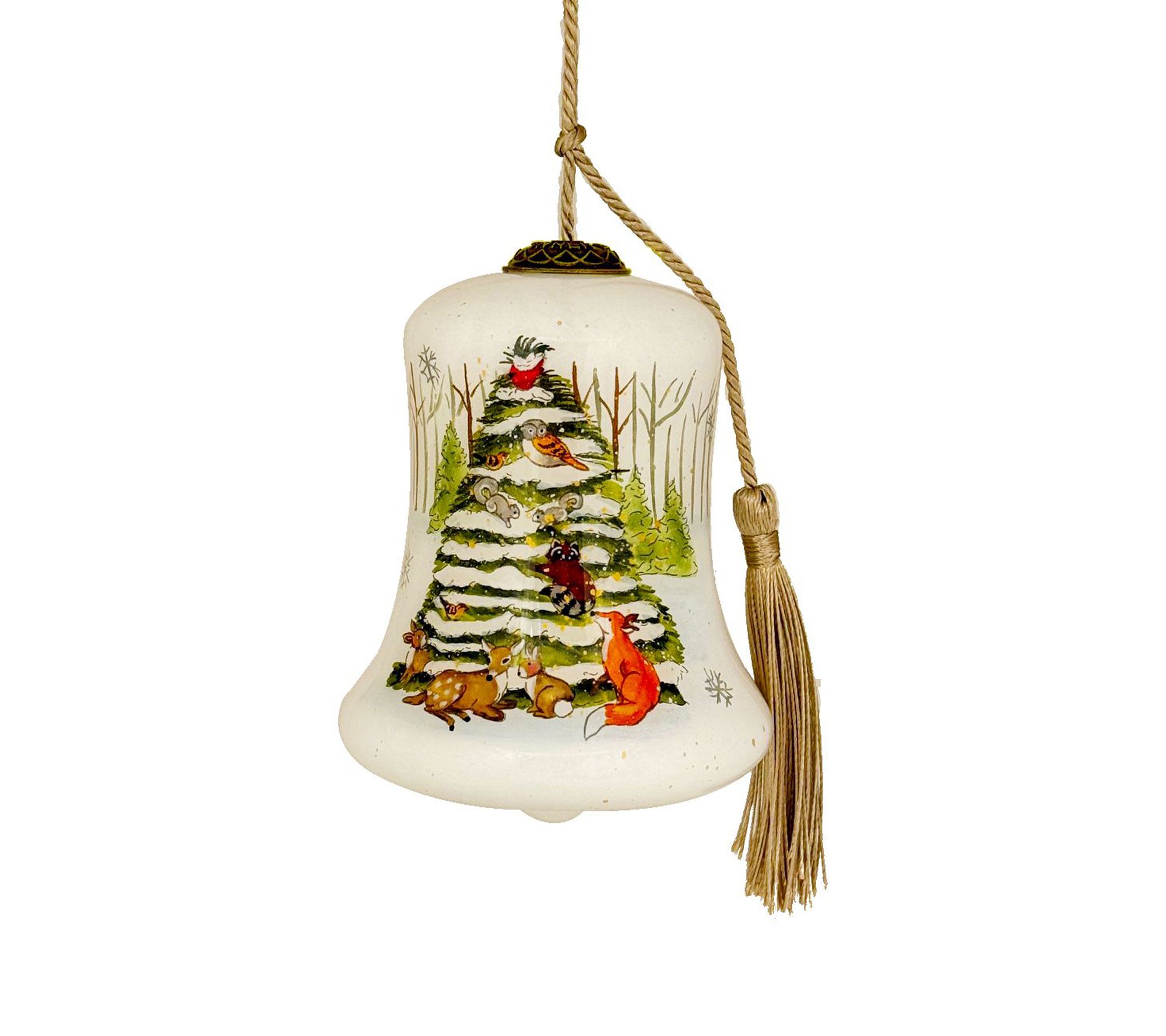 Inner Beauty Gifts 4 inch Winter Forest Animals Ornament