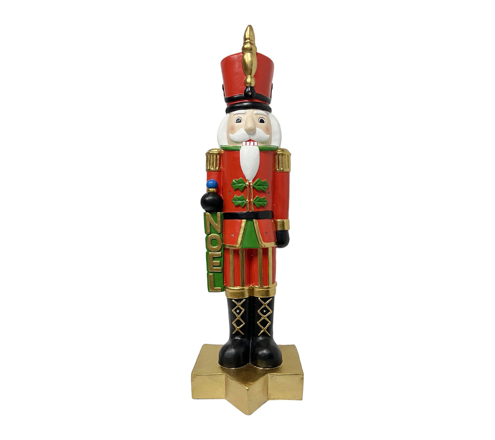 Fraser Hill Farm 3-ft. Flat Back Nutcracker Soldier
