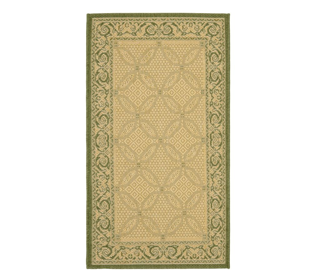 Safavieh Courtyard Lattice Flower 2'7" x 5' Rug