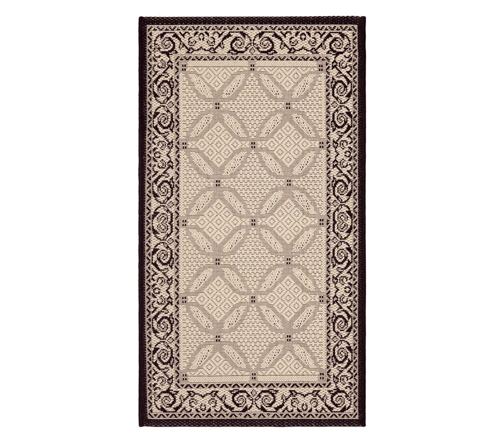 Safavieh Courtyard Lattice Flower 2'7" x 5' Rug