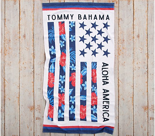 Tommy Bahama Printed Graphic Beach Towel
