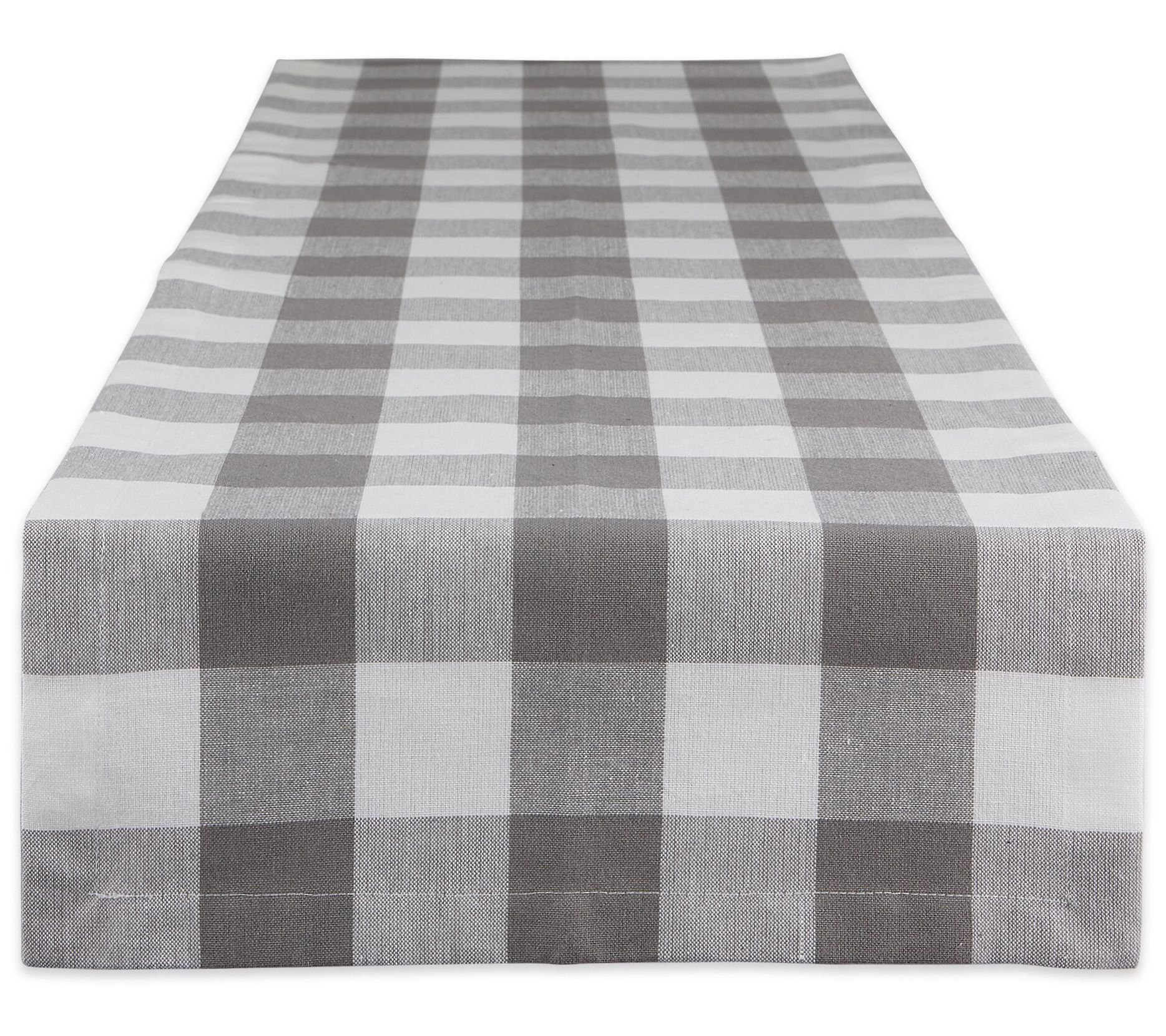 Design Imports 14" x 108" Buffalo Check Table Runner