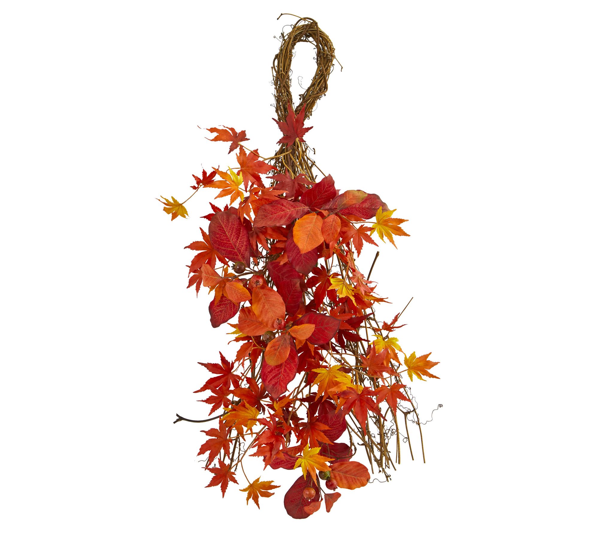 26" Japanese Maple, Magnolia Teardrop by NearlyNatural