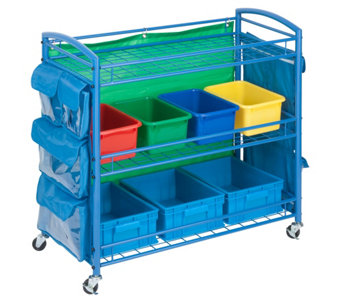 Honey-Can-Do Rolling Craft Storage and ActivityCart - H324614