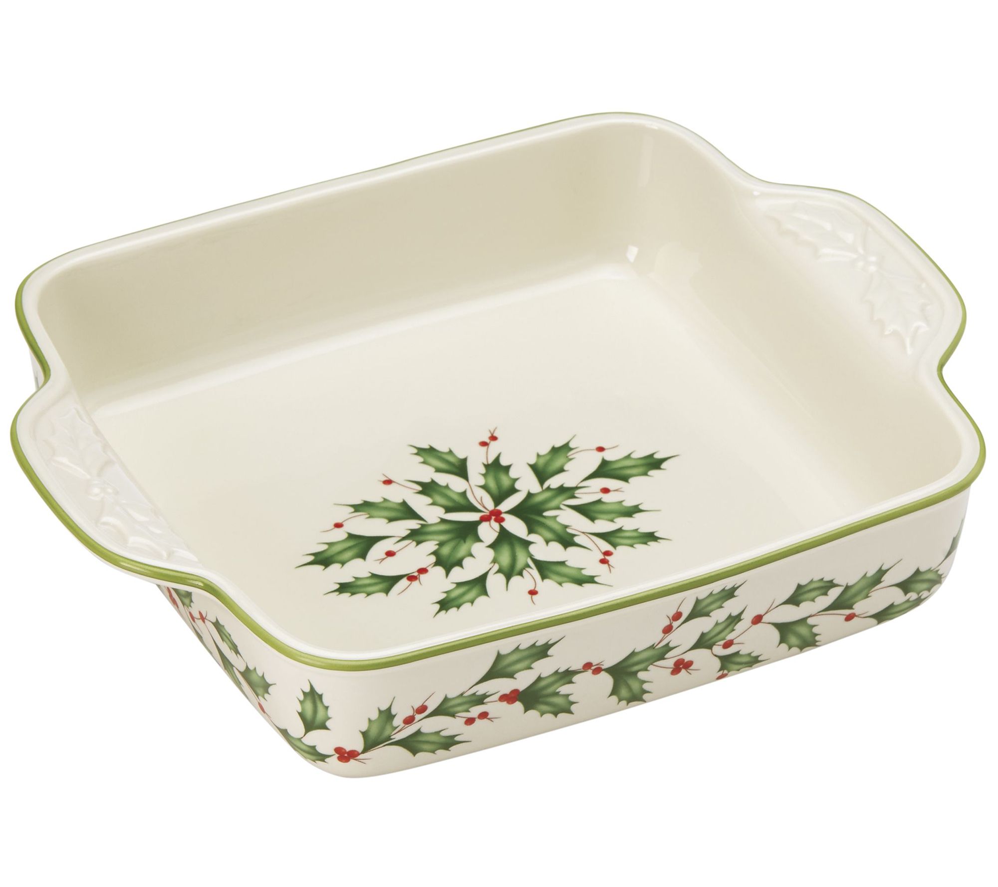 Lenox Holiday Square Baker - QVC.com