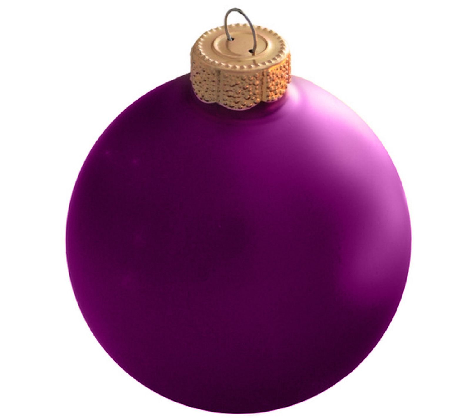 Whitehurst 4-Piece 4.75" Glass Ornament, Matte Finish