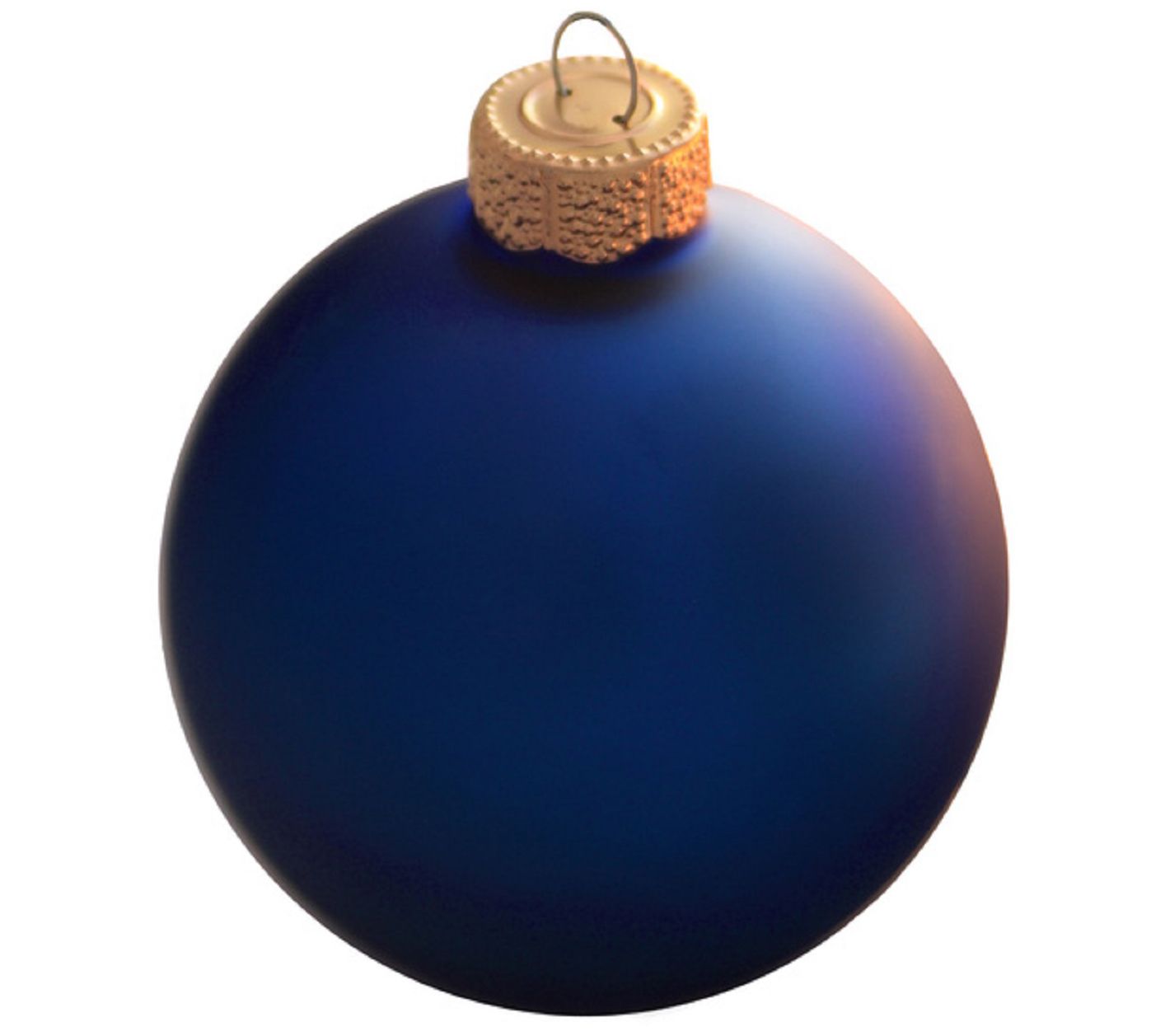 Whitehurst 4-Piece 4.75" Glass Ornament, Matte Finish
