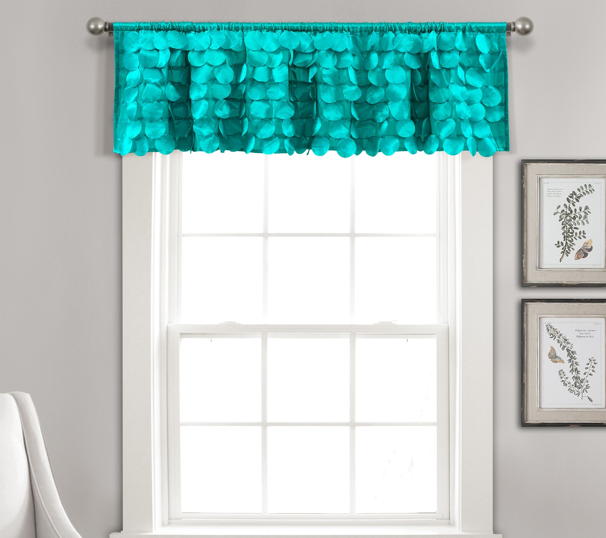 Gigi 70" x 14" Valance by Lush Decor