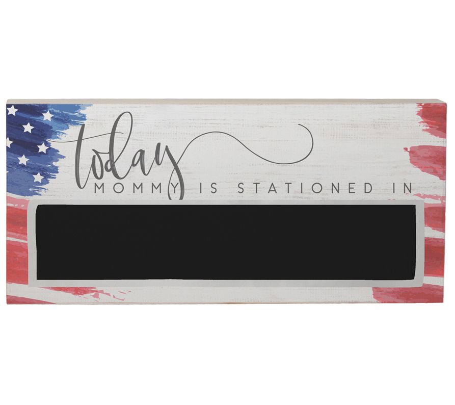 Sincere Surroundings Chalk Talk 30,5 x 14 cm Chalk Board Sign, today I' m Thankful